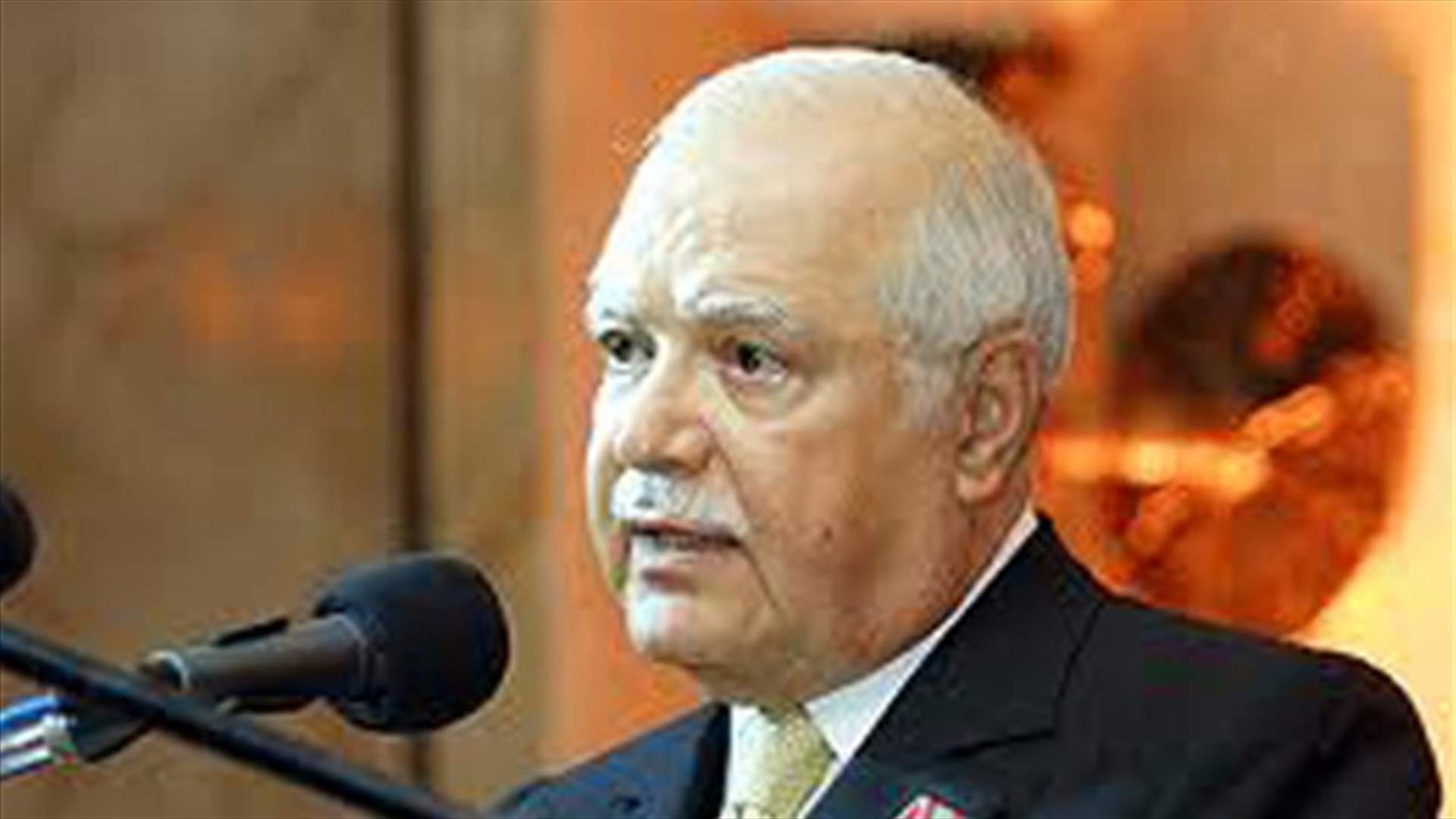 عصام فارس : عودتي الى لبنان مرتبطة بإقرار قانون انتخاب عادل