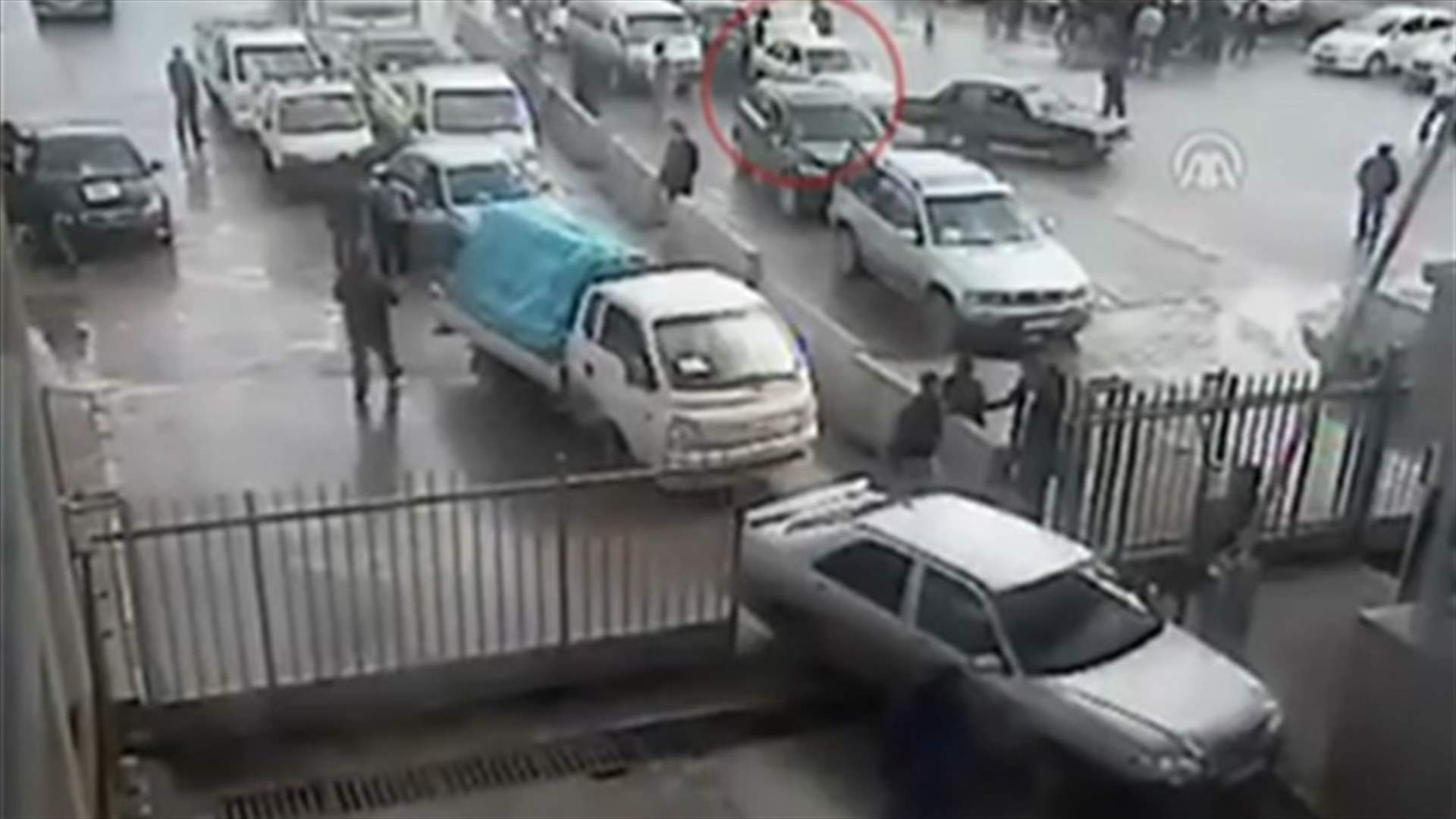 Bomb explosion on Syrian-Turkish border caught on tape