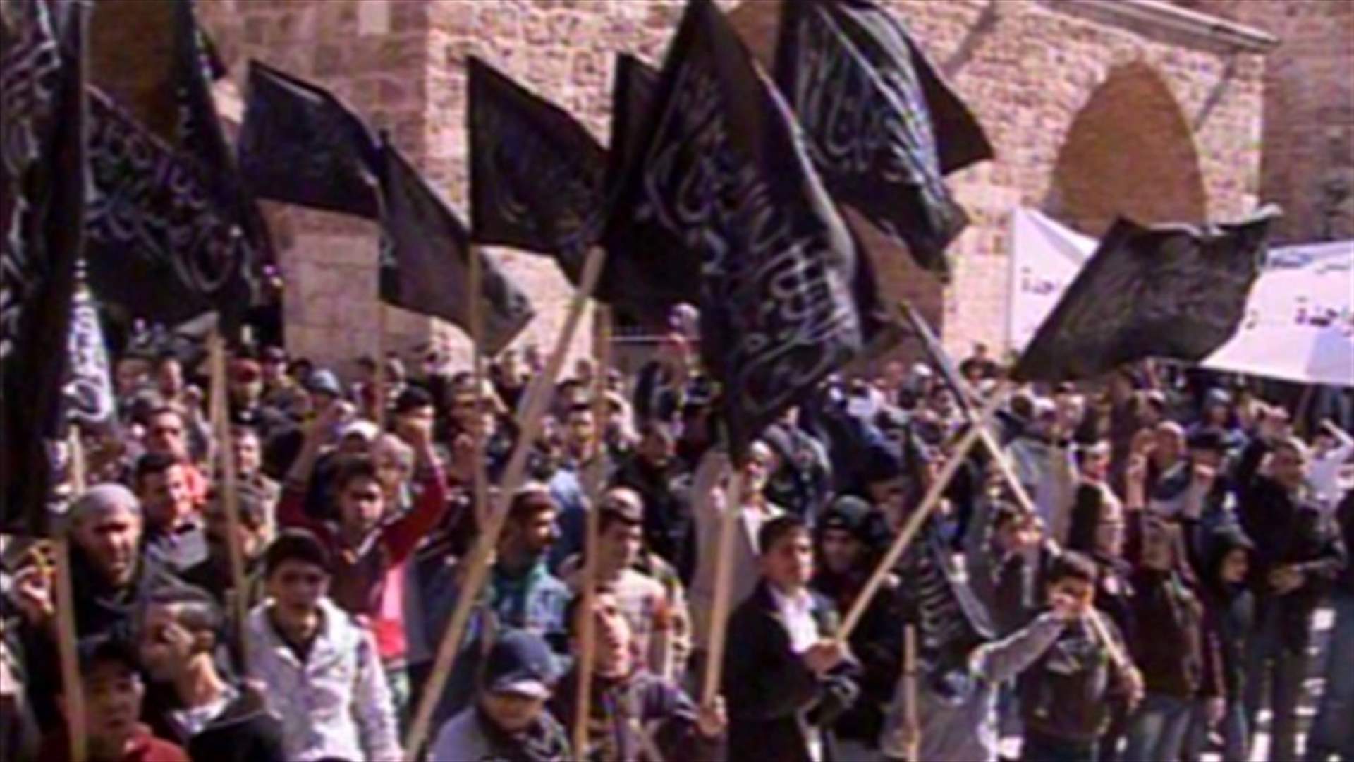 REPORT: Liberation Party protest against Syrian regime 
