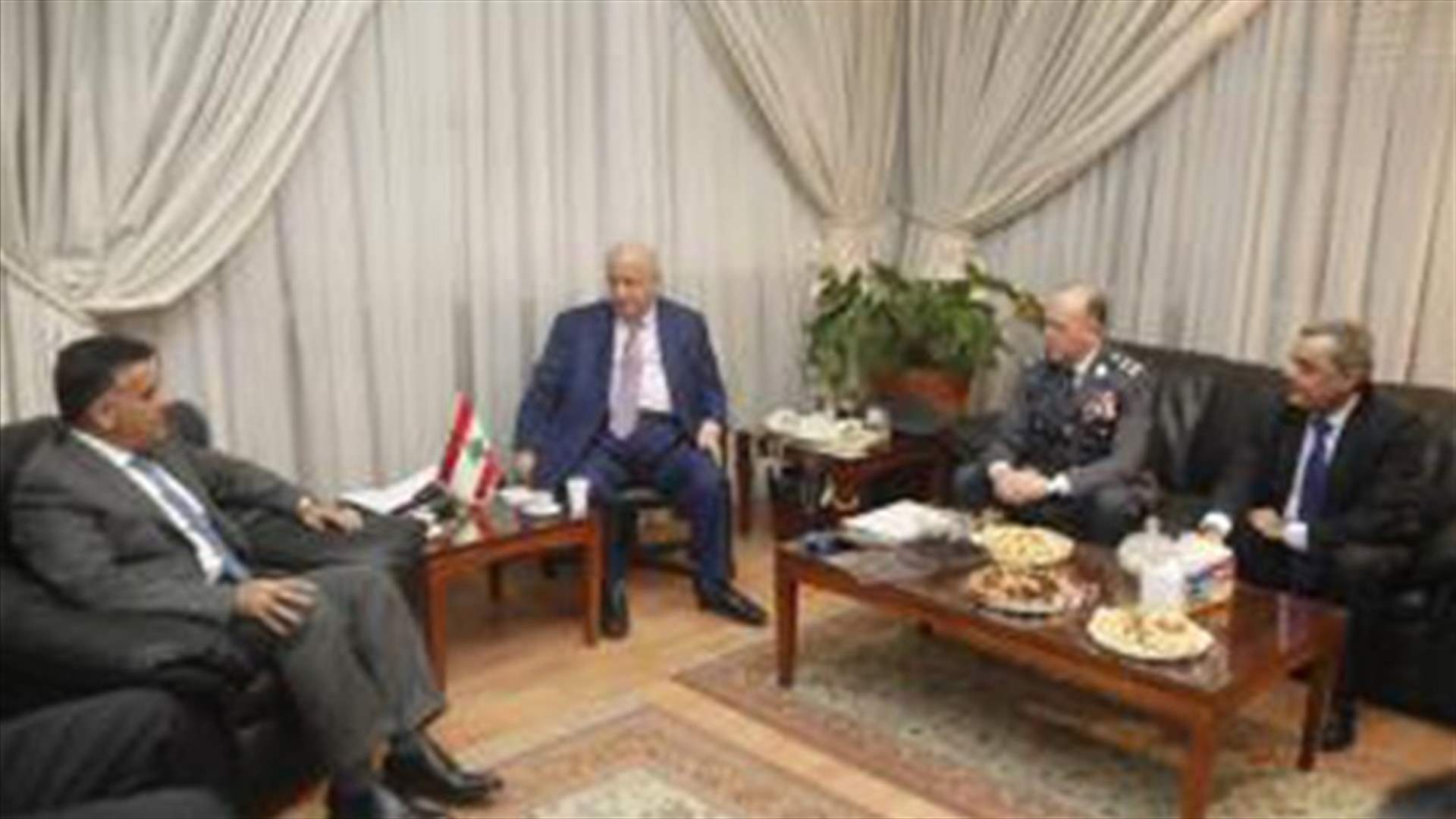 Judge Madi chairs meeting for security leaders