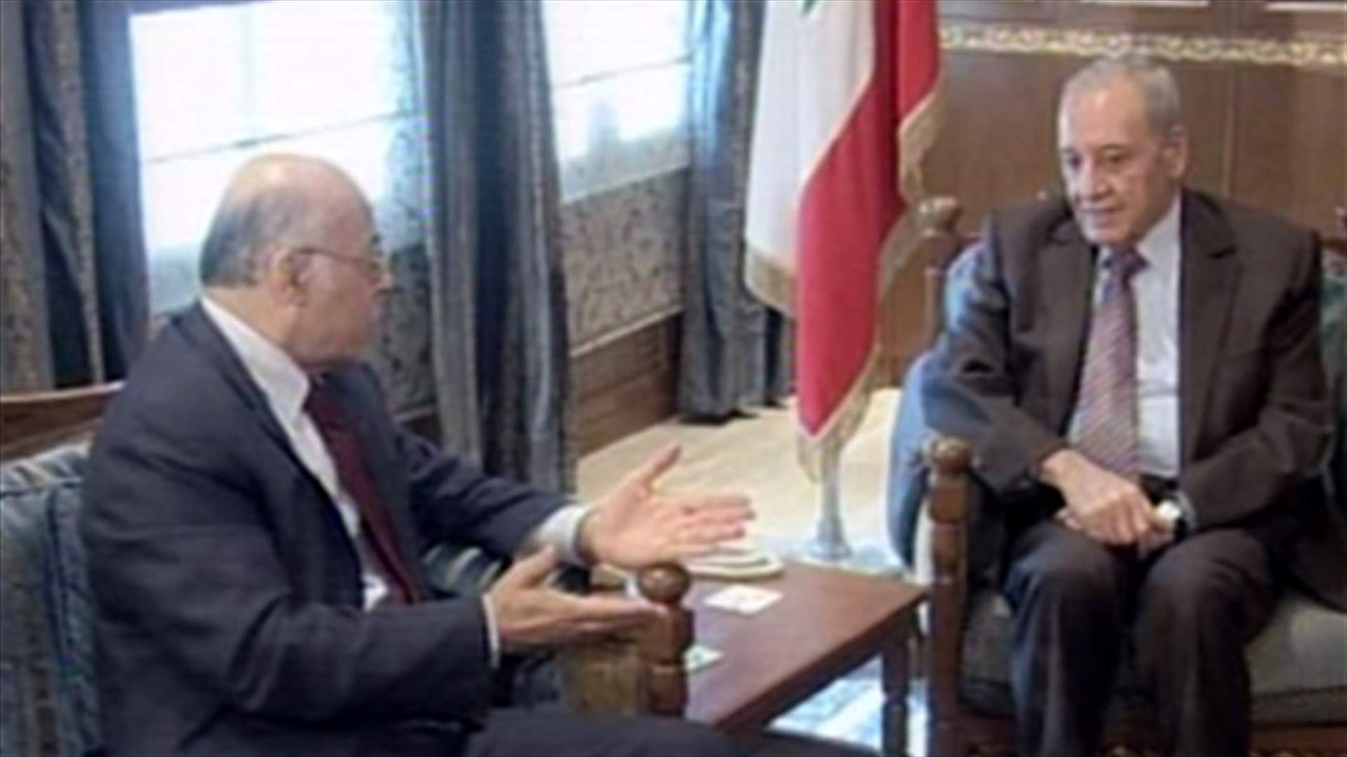 Speaker Berri meets PSP delegation 