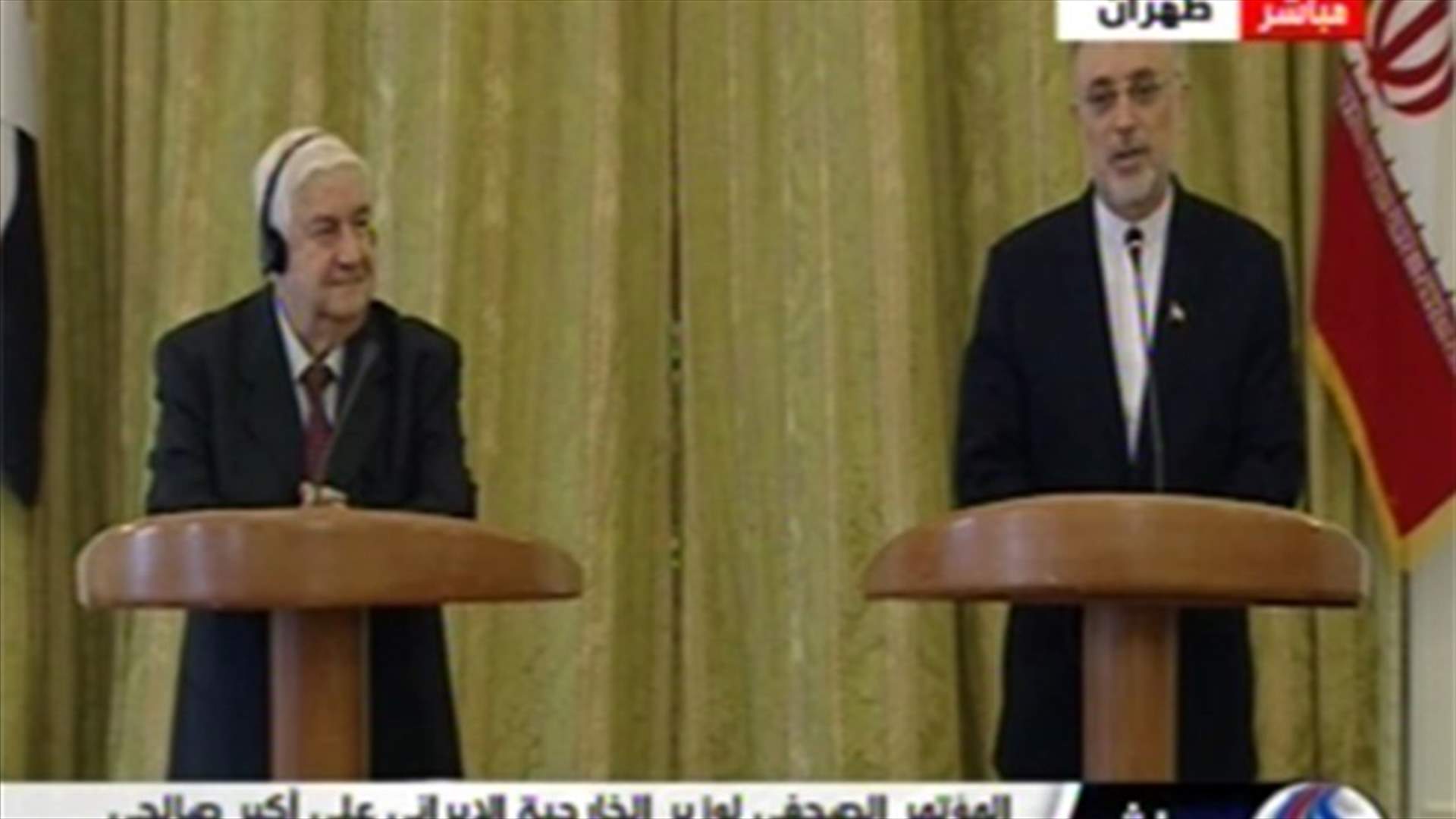 Syrian Foreign Minister condemns US aid for rebels