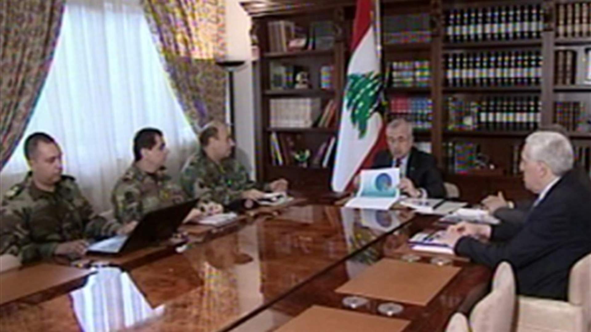 Sleiman calls on everyone to avoid clashing with military and security forces