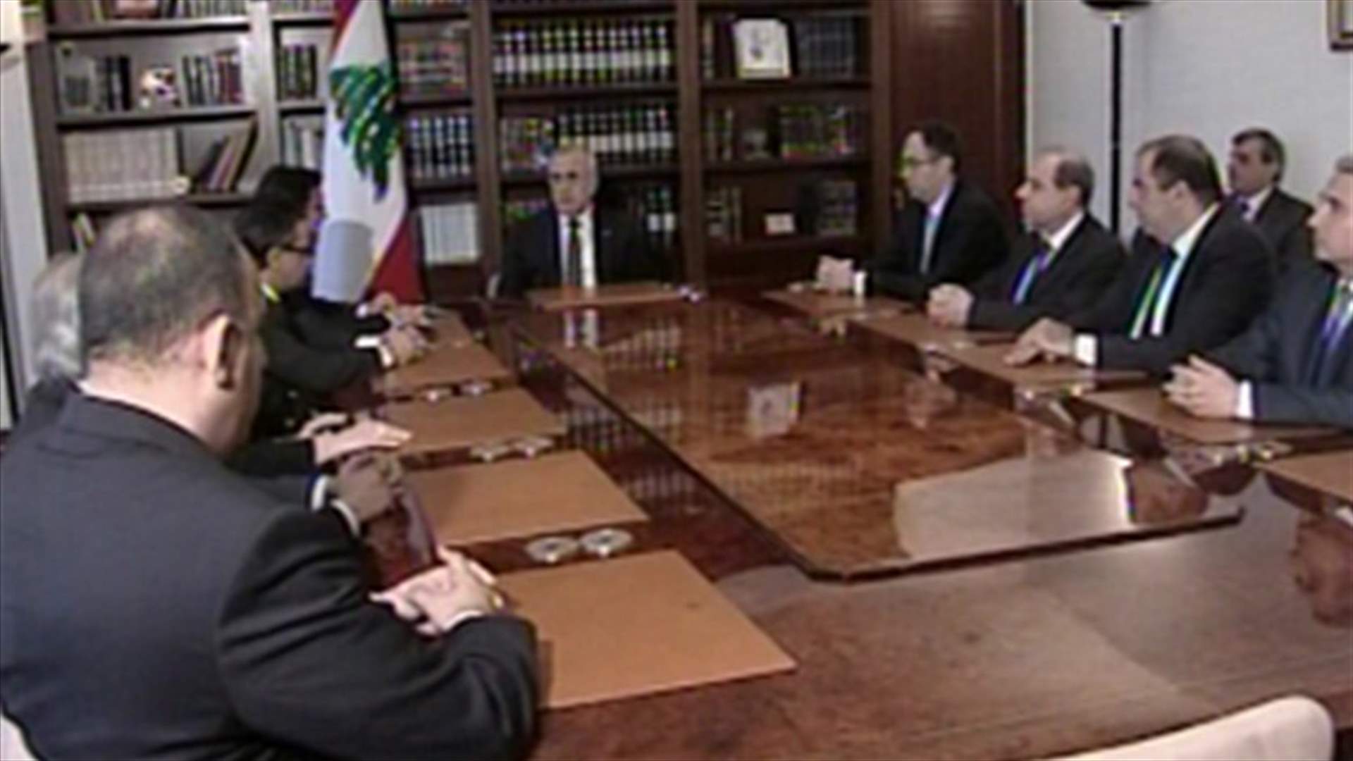 سليمان اطلع من غصن على الاوضاع الامنية 