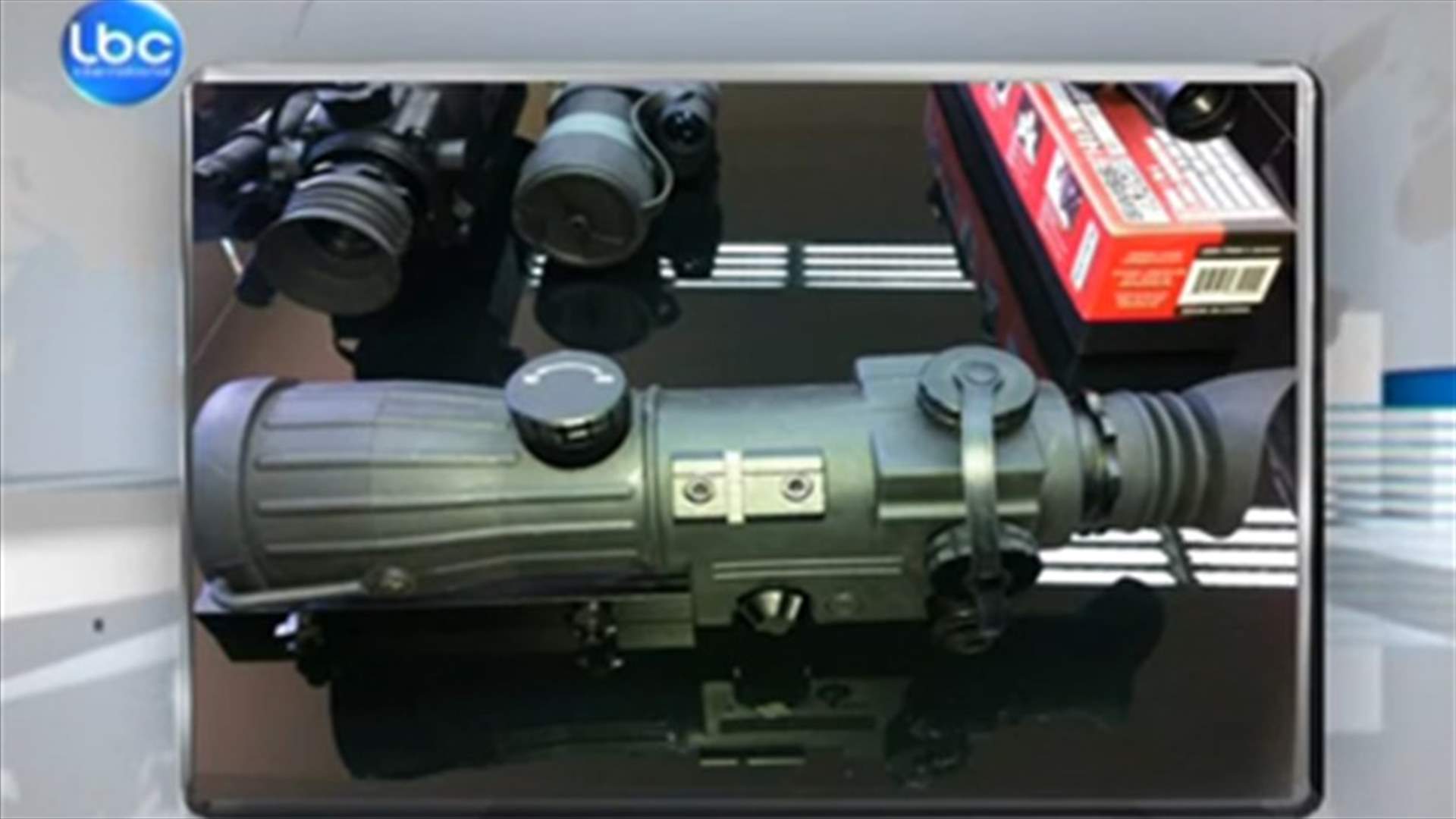 REPORT: Night vision military binoculars confiscated at Beirut airport