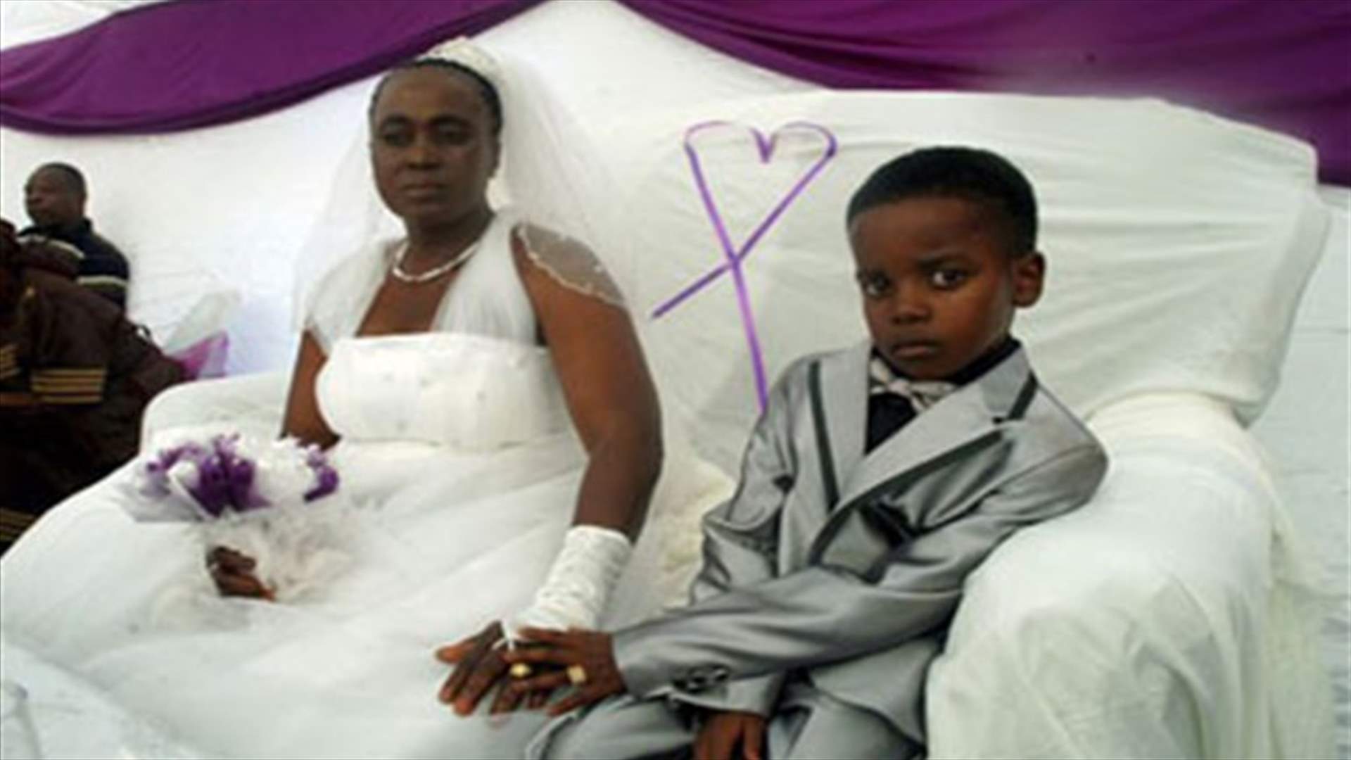 8-year-old south African boy marries 61-year-old woman