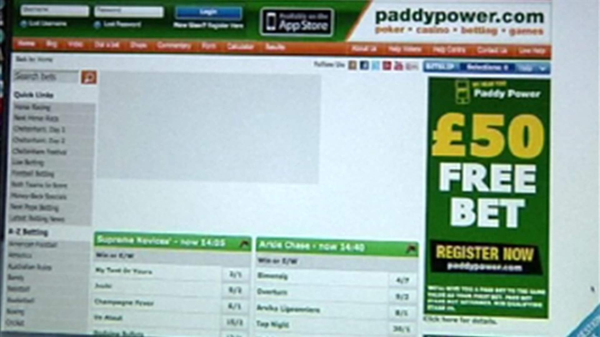 REPORT: Bookmakers say good money's on an Italian pope