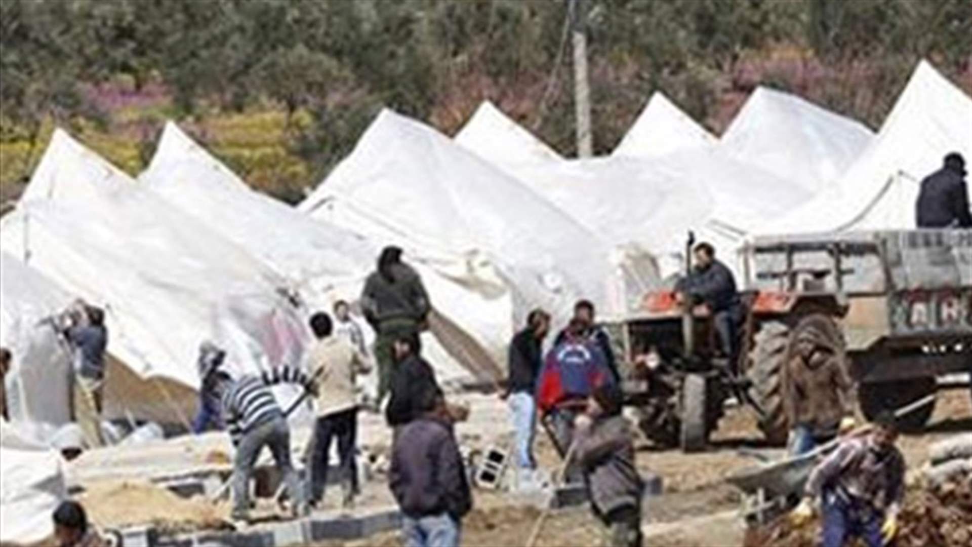 مصادر أمنية : مخيمات البقاع للاجئين السوريين قنابل موقوتة