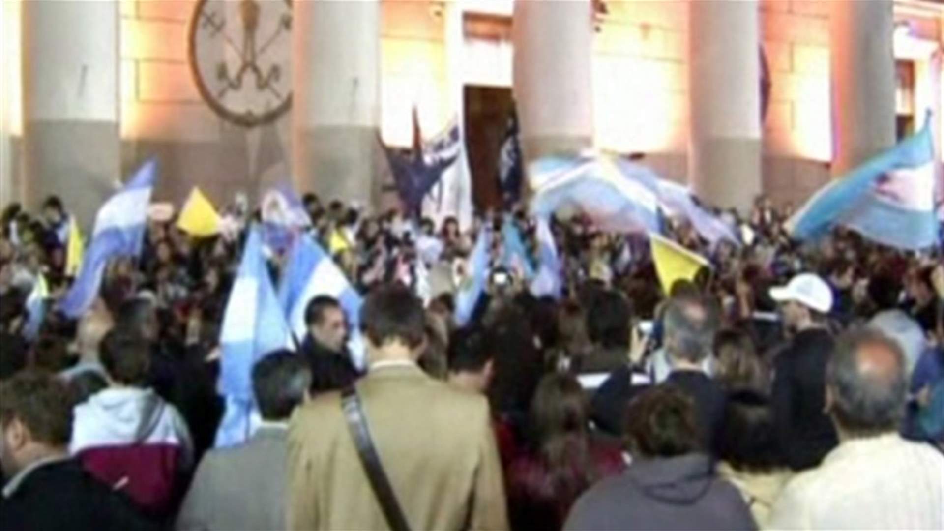 REPORT: Argentina celebrates pope's election