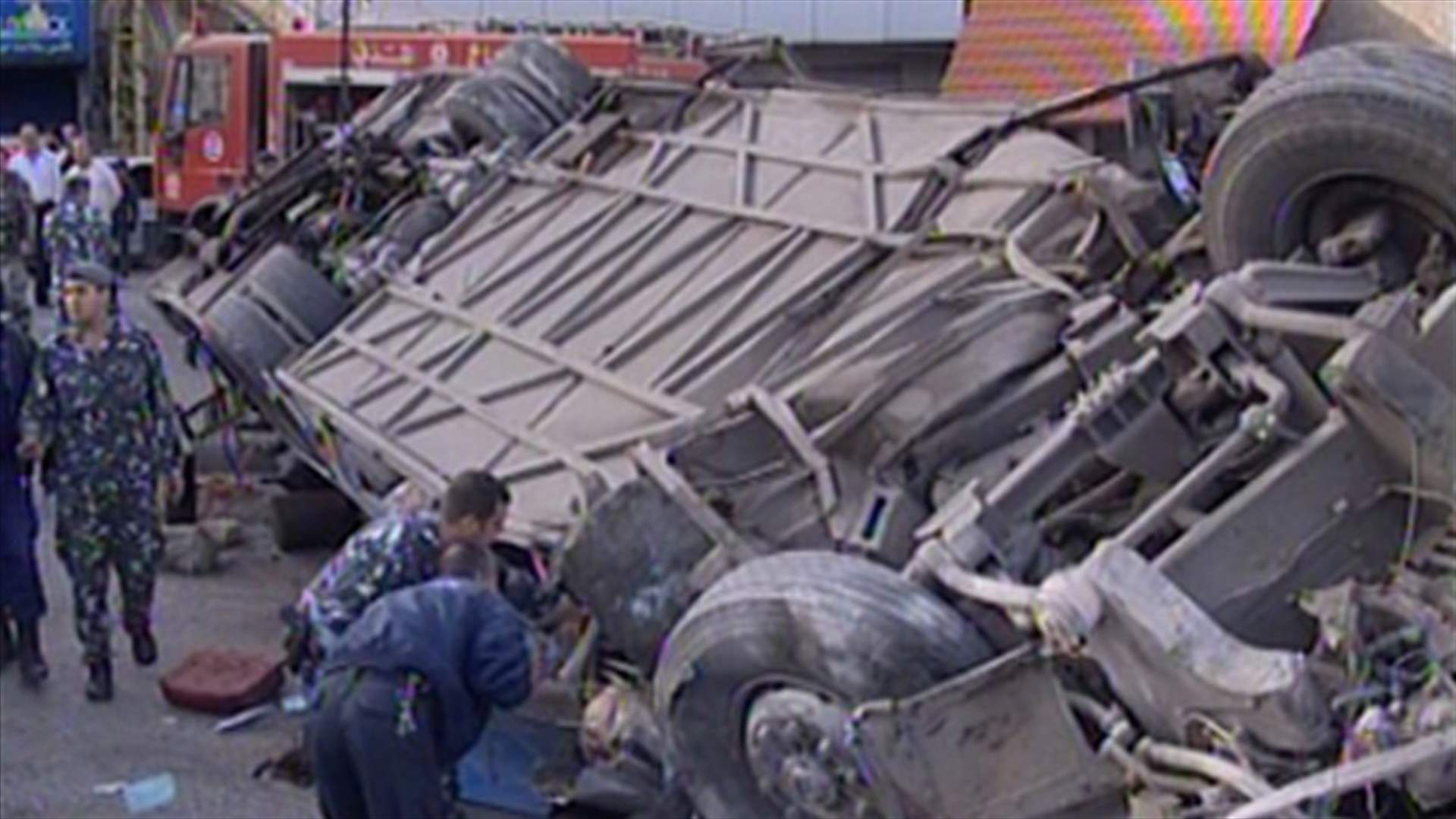 REPORT: 9 people killed and 29 wounded in Syrian bus crash