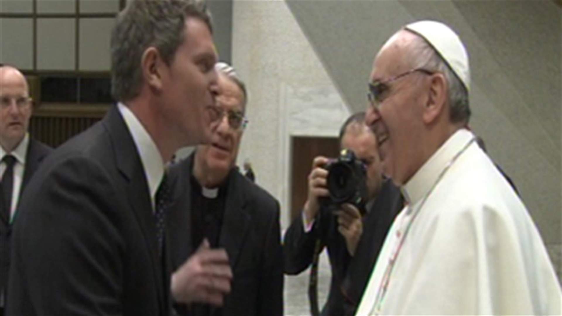 Pope says wants "poor Church and Church for the poor"