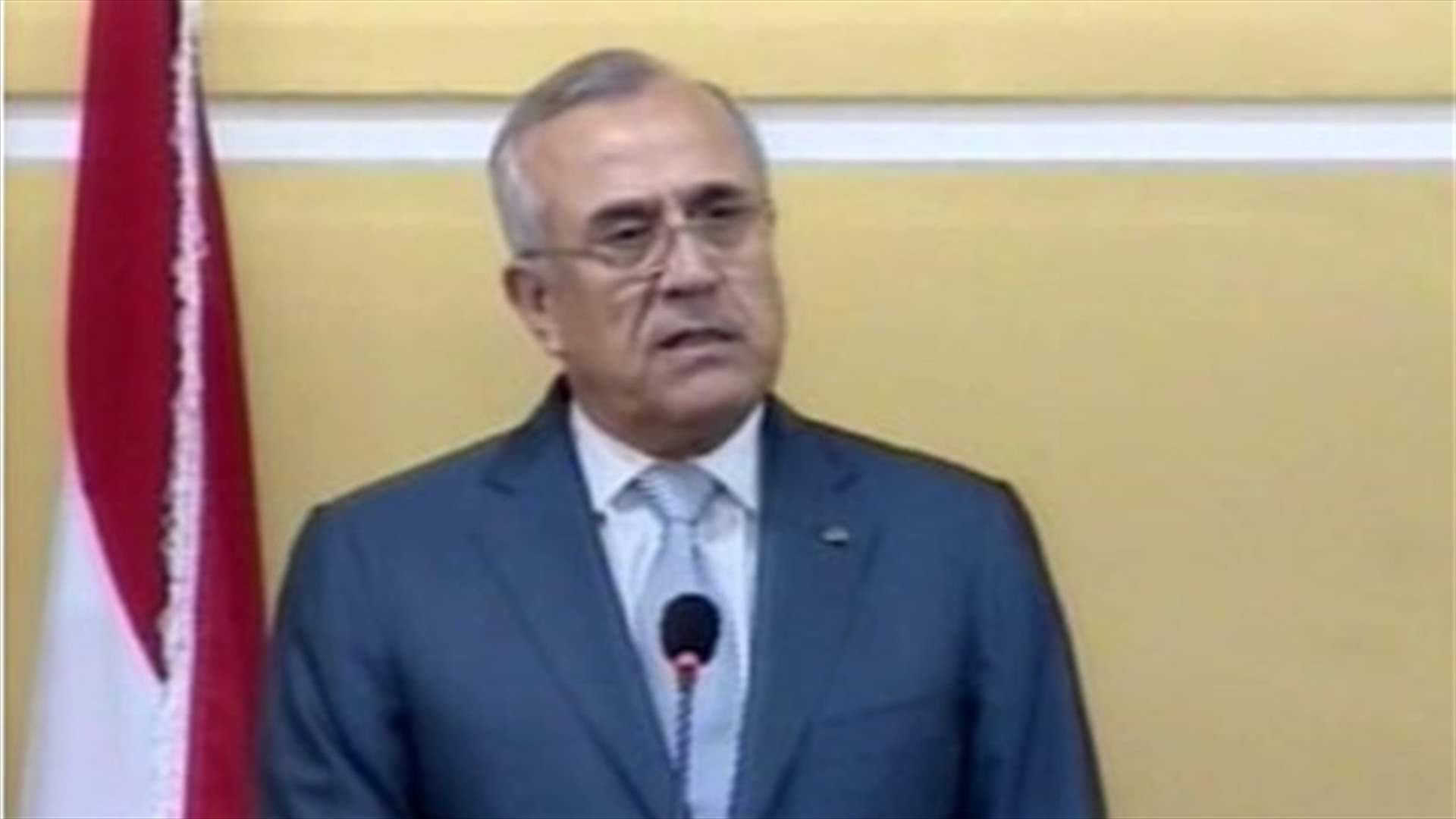 President Sleiman: Foreign visits given same importance as internal issues 