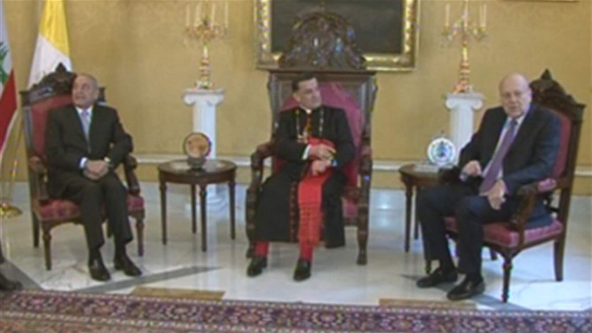 REPORT: Rai meets with Mikati and Berri in Rome