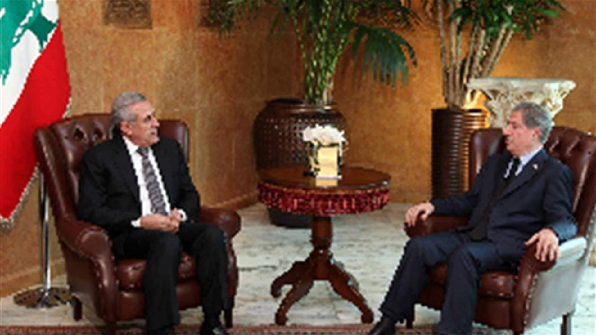 الجميل أطلع سليمان على نتائج زيارته لمصر