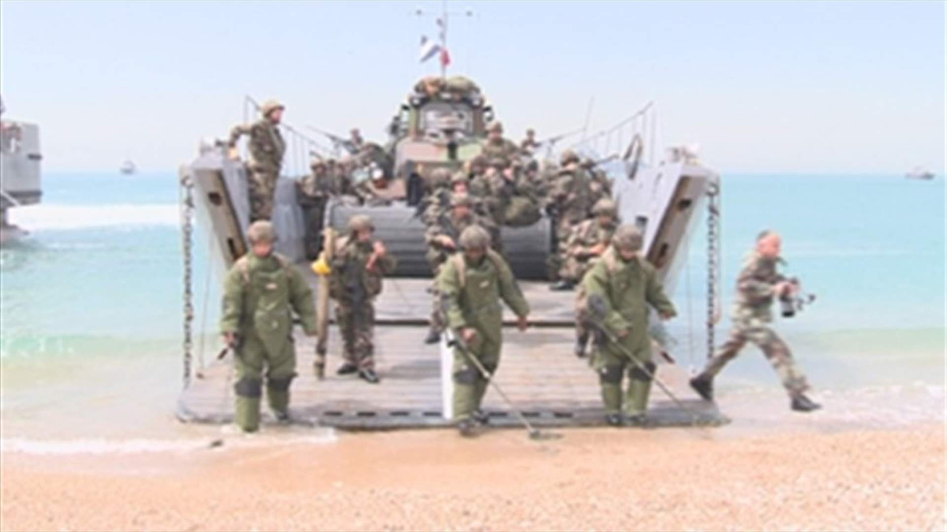 LAF and French military perform joint military exercises
