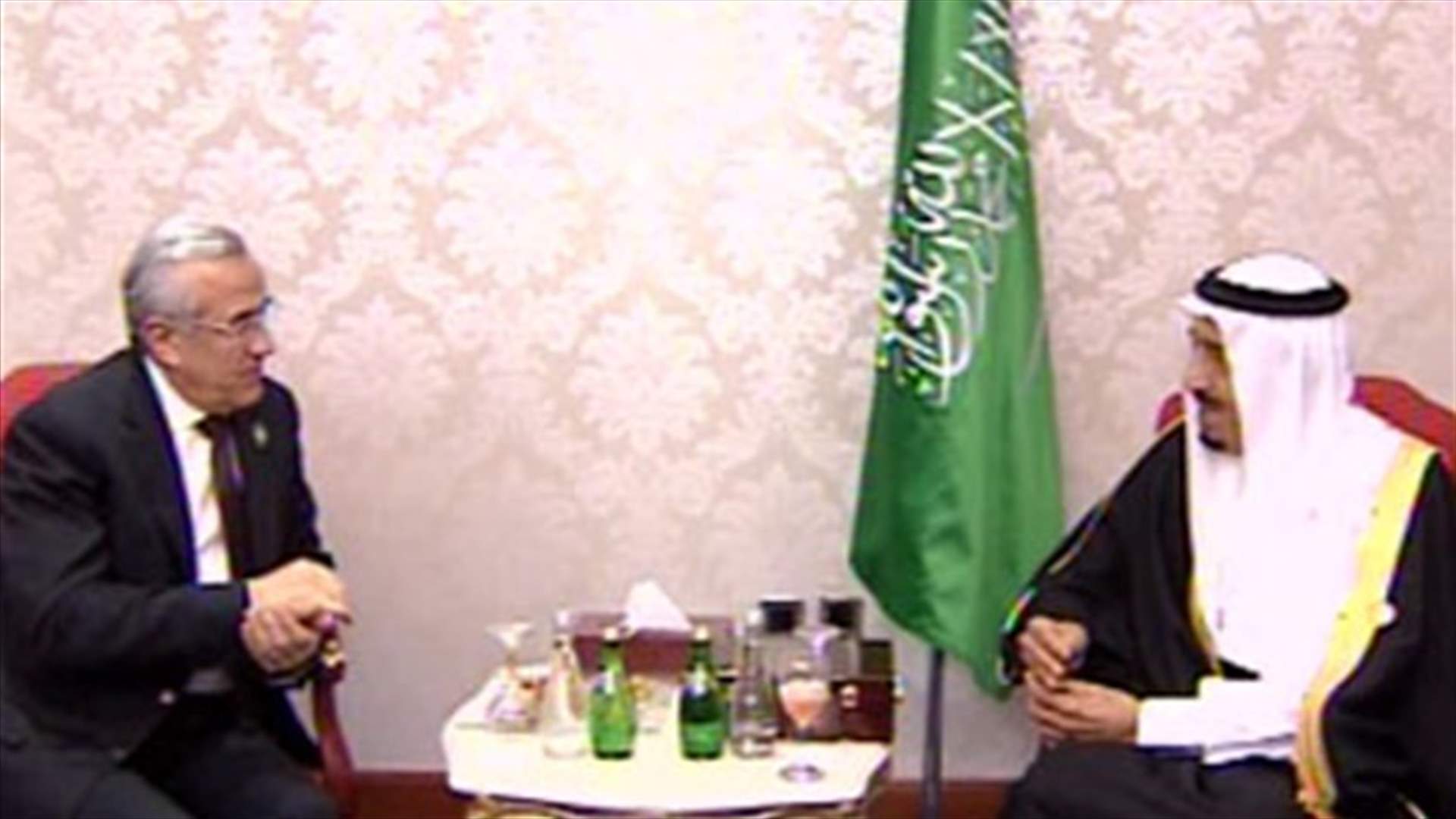 President Sleiman back from Doha