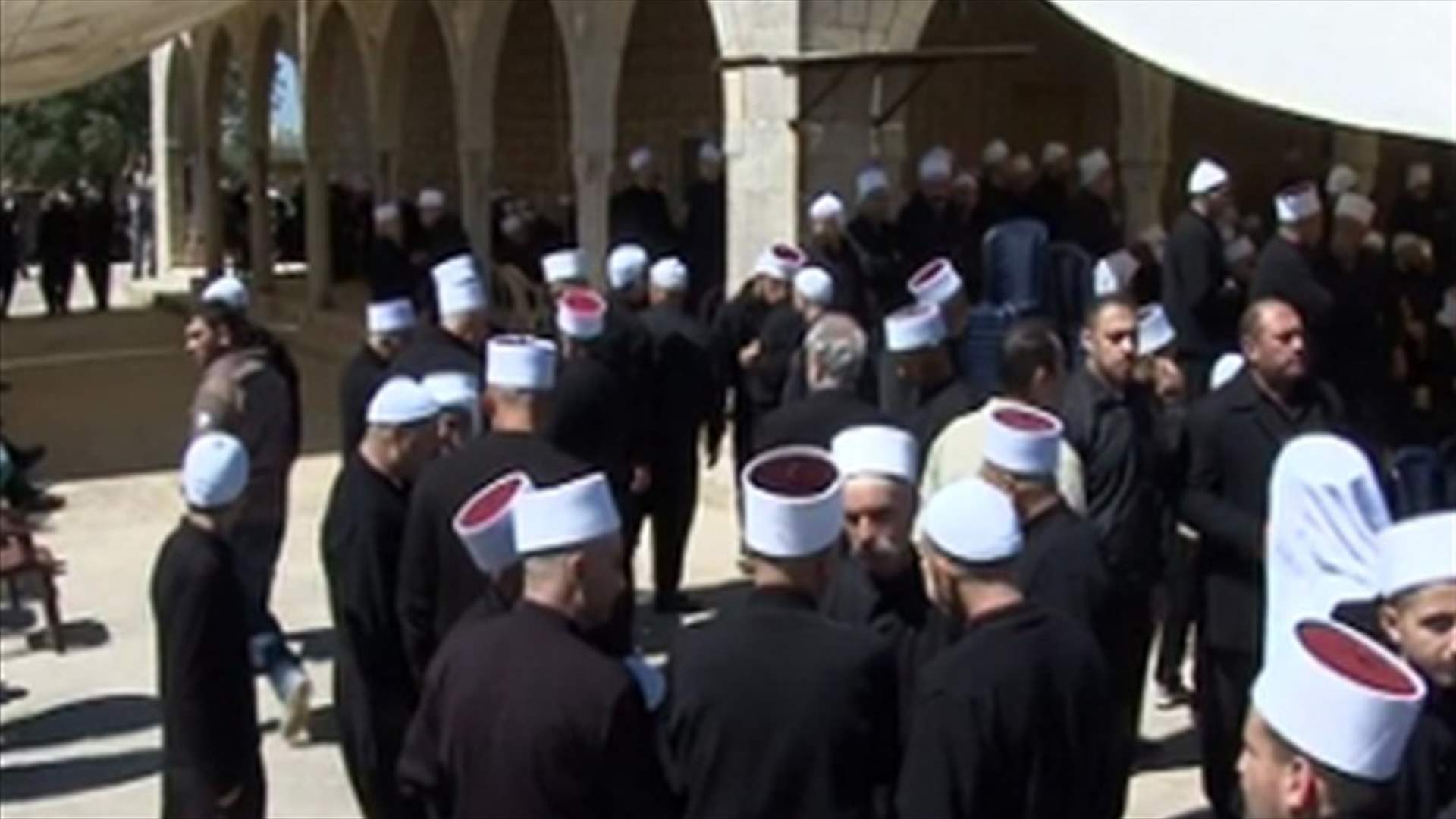 الحداد يلف حاصبيا إثر مقتل الشيخ الحرفاني 