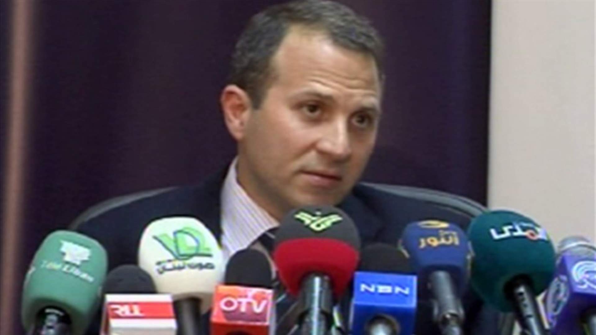 باسيل يعلن انتهاء تقديم الطلبات لتنقيب النفط 