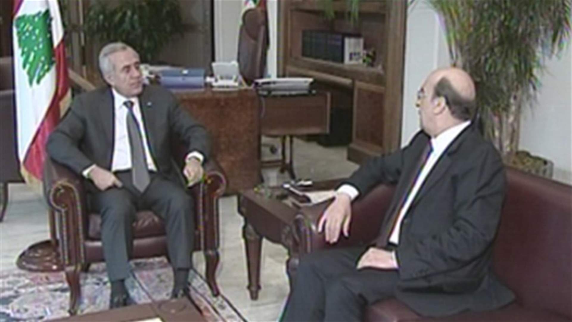 Sleiman keeps a close eye on political developments 