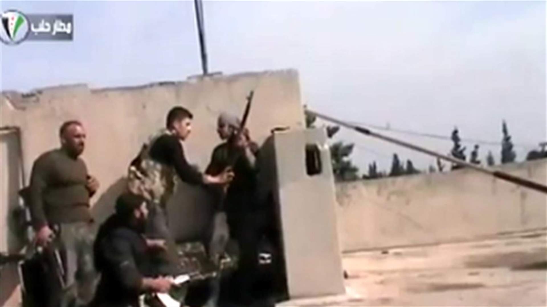 REPORT: Syria says rebels set fire to three eastern oil wells