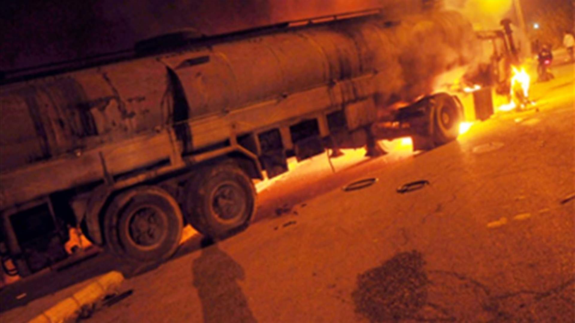 Unknown assailants open fire at diesel tankers in Tripoli