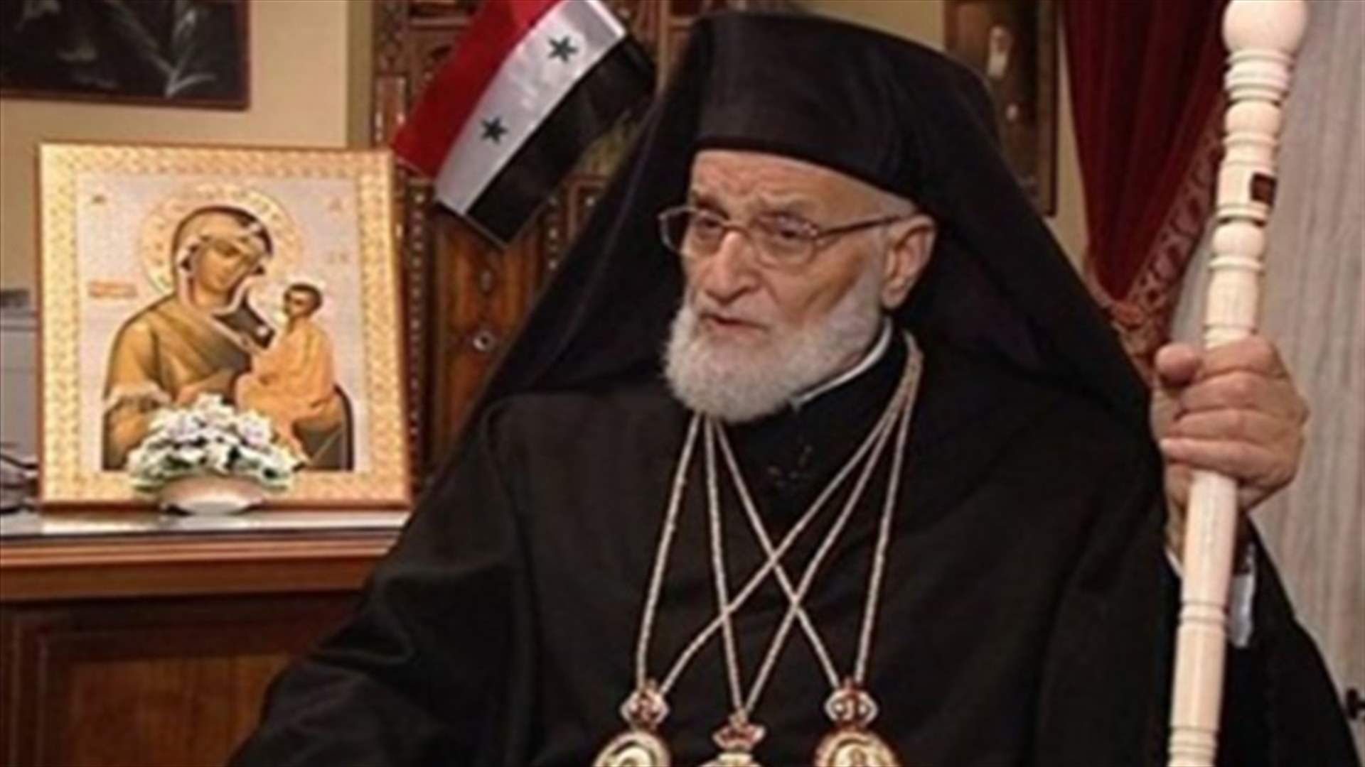 Patriarch Laham calls on Pope Francis to help the Syrian people