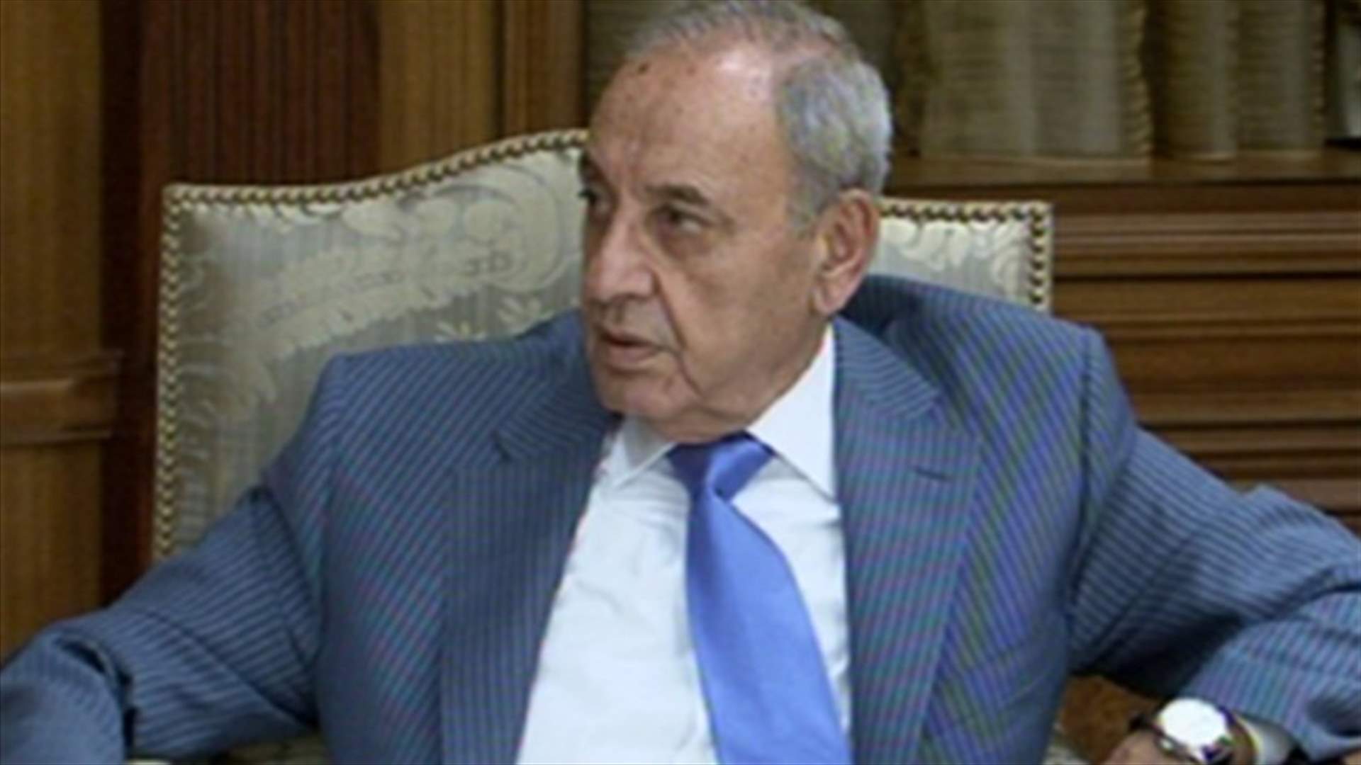 Berri calls for a survey for all Lebanese territories 