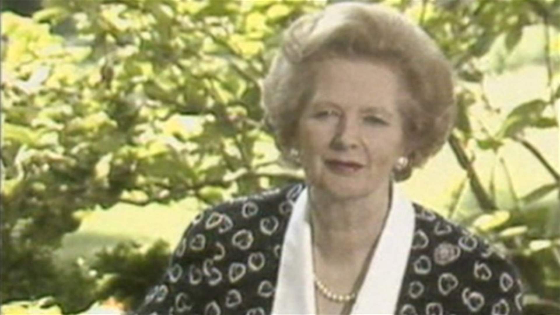REPORT: Britain's "iron lady" Margaret Thatcher dies - spokesman