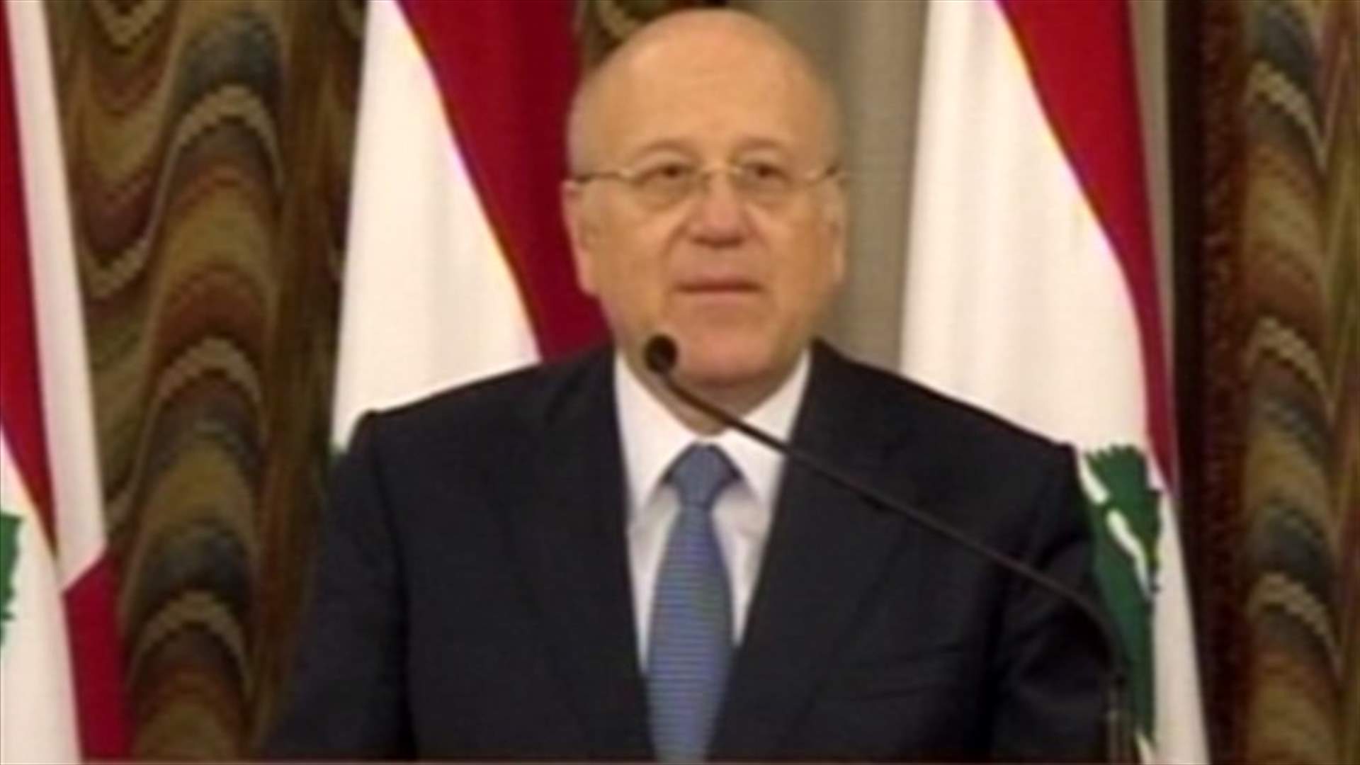Mikati: the government has been patient with security incidents