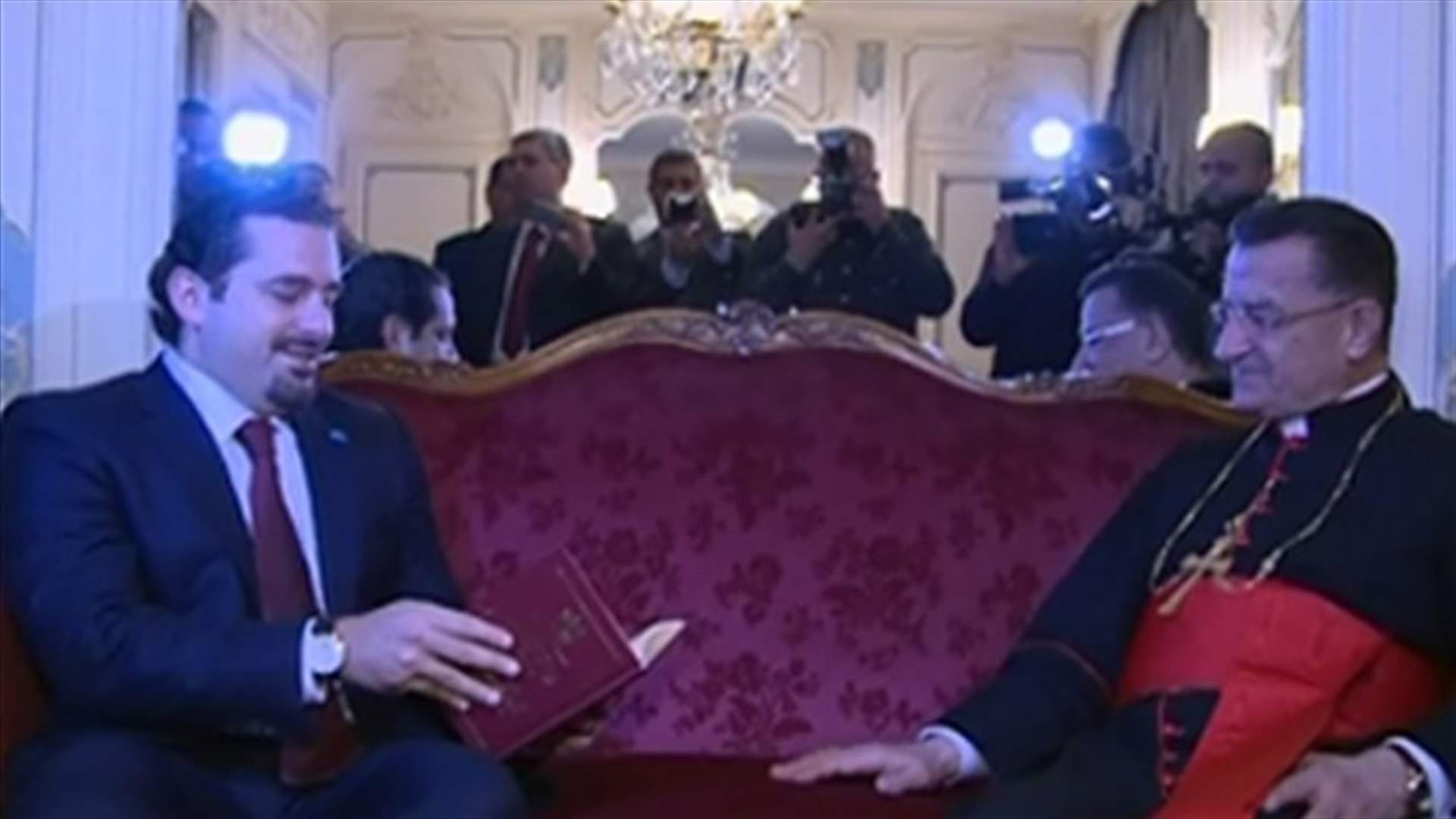 الحريري التقى الراعي : حاضرون لحوار بناء مع حزب الله 