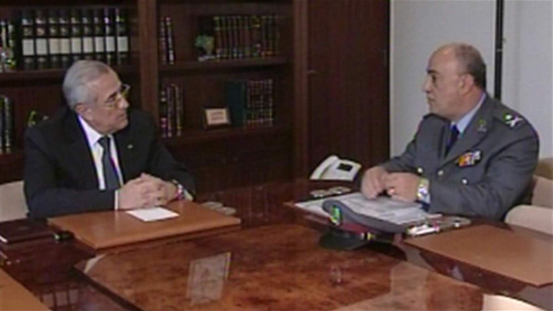 President Sleiman follows up Arsal's shelling 