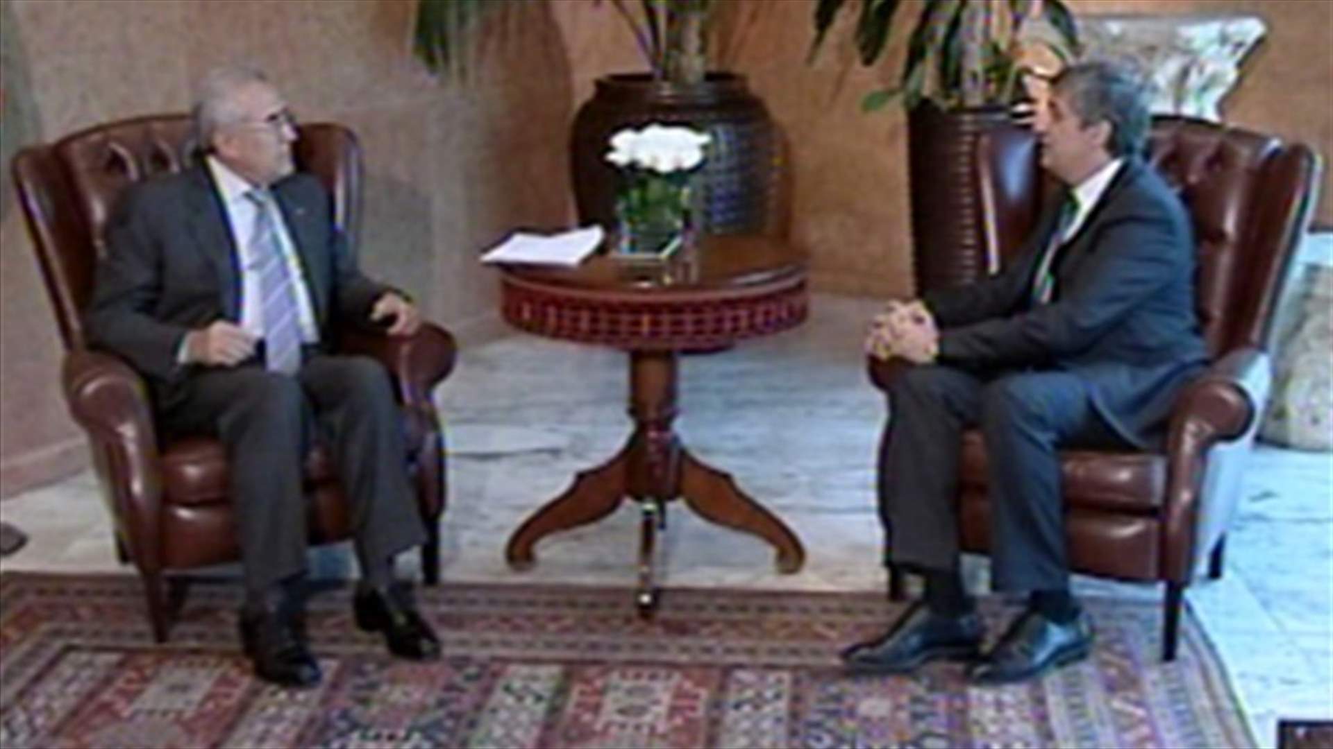 President Sleiman calls for sparing Lebanon potential repercussions