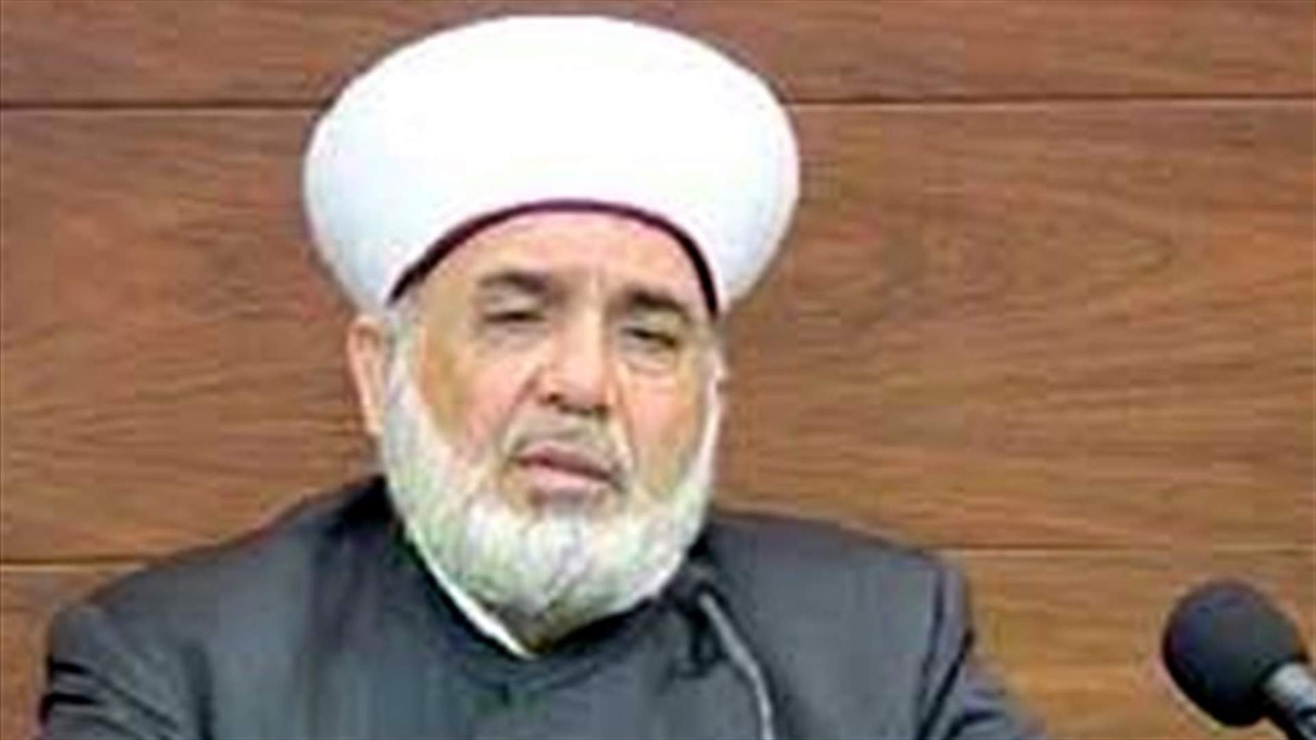 الشيخ الجوزو: مواقف الراعي متطرفة 