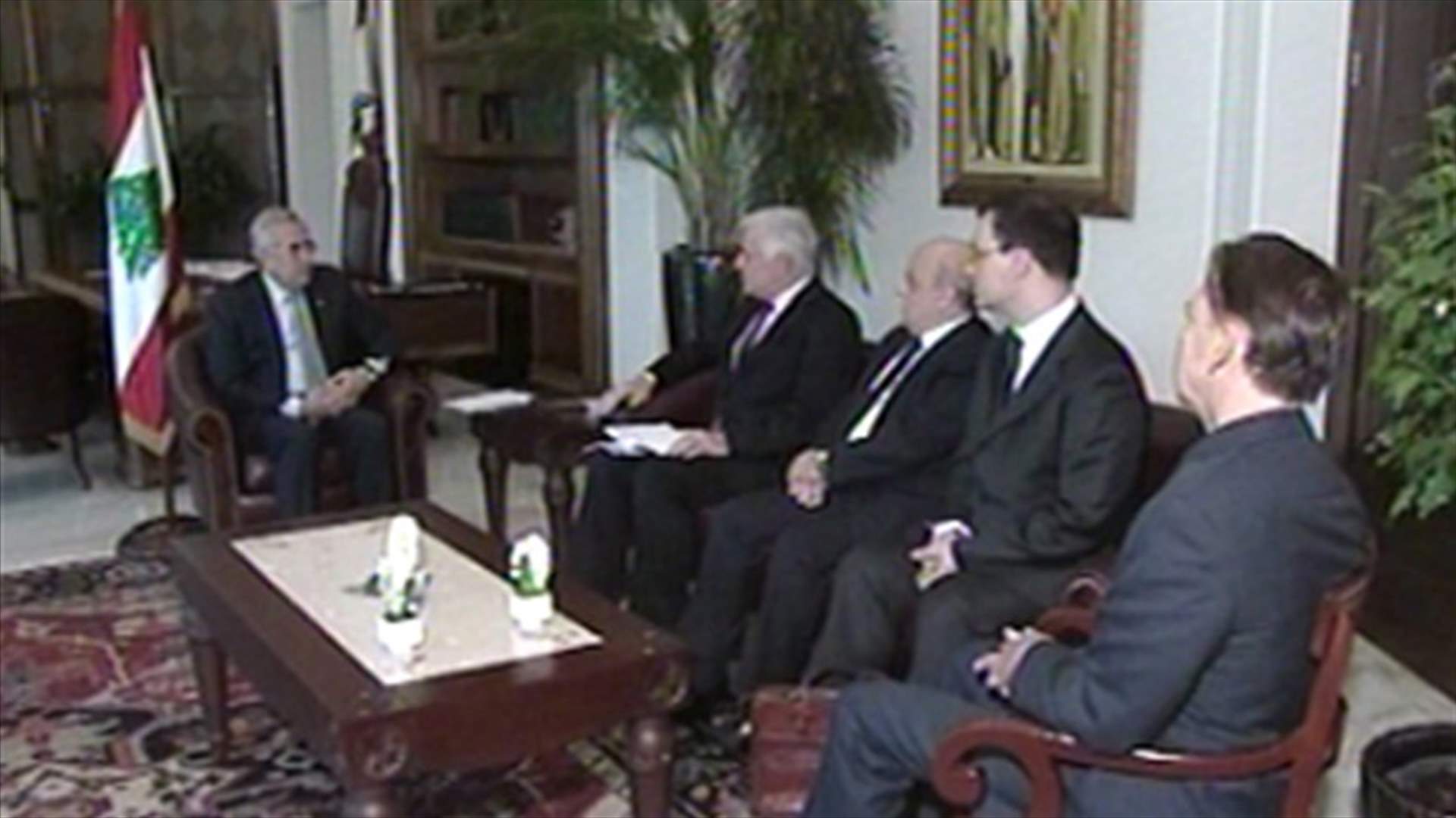 President Sleiman meets STL&#39;s President, Baragwanath       