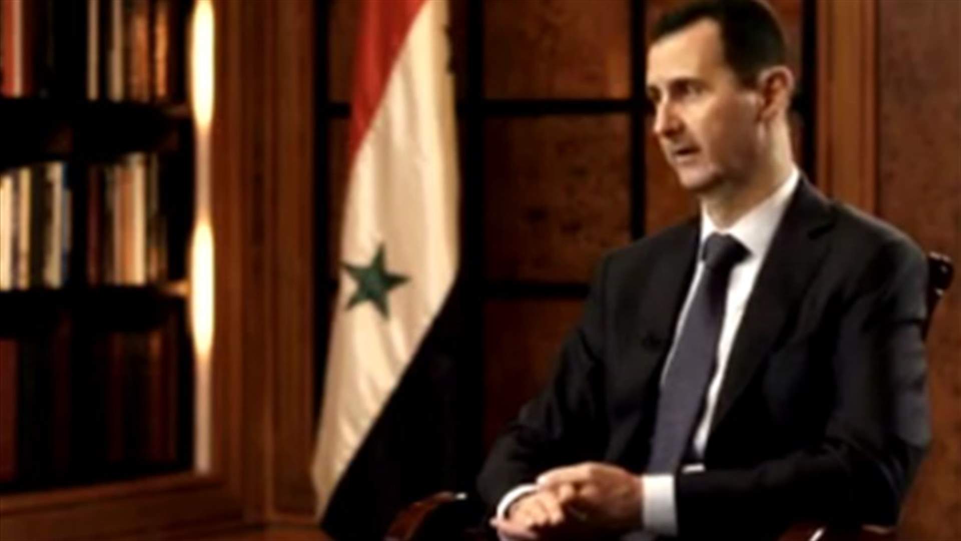 Assad accuses West of backing al-Qaeda in Syria
