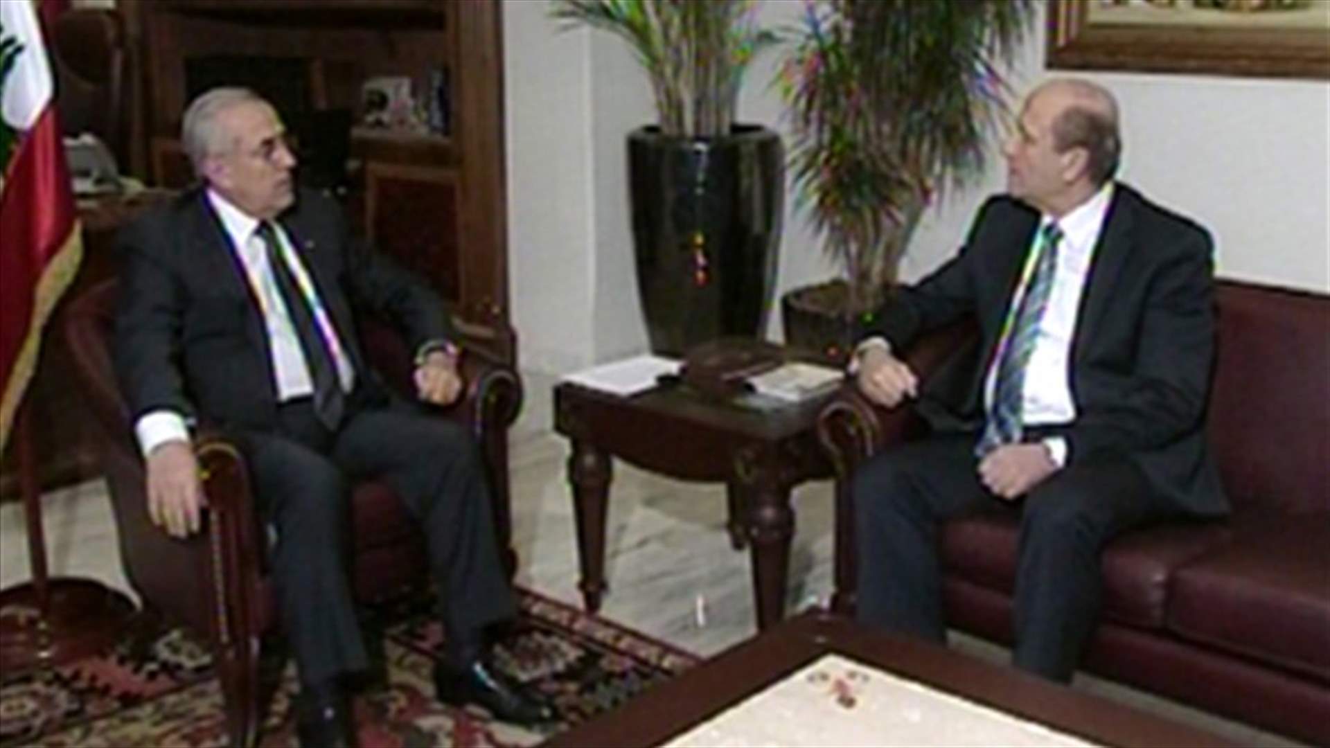 Charbel meets with Sleiman, briefs him on security situation