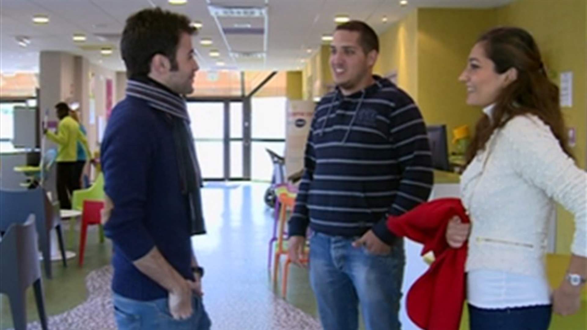 الـLBCI اصطحبت الفائزين  بمسابقة the voice  للقاء انطوني 