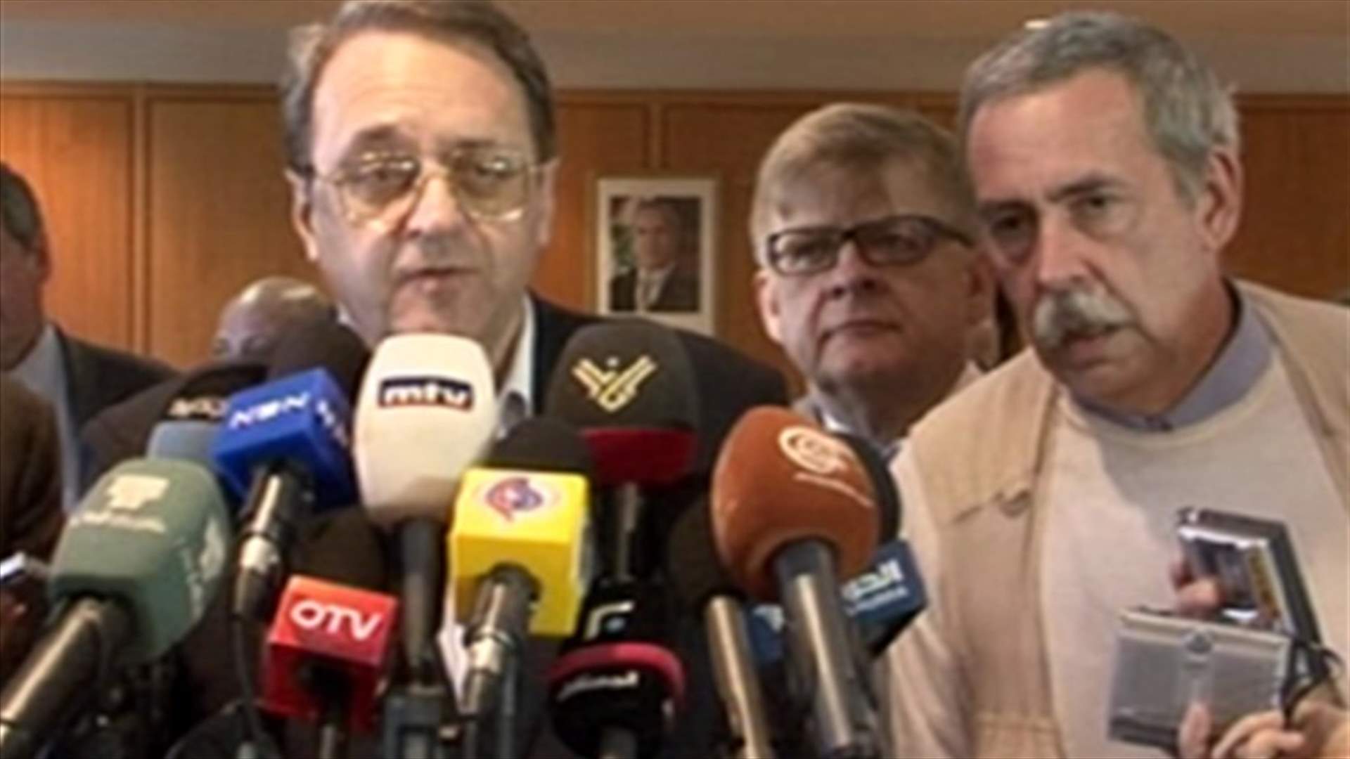 Russian Deputy FM Bogdanov arrives to Lebanon