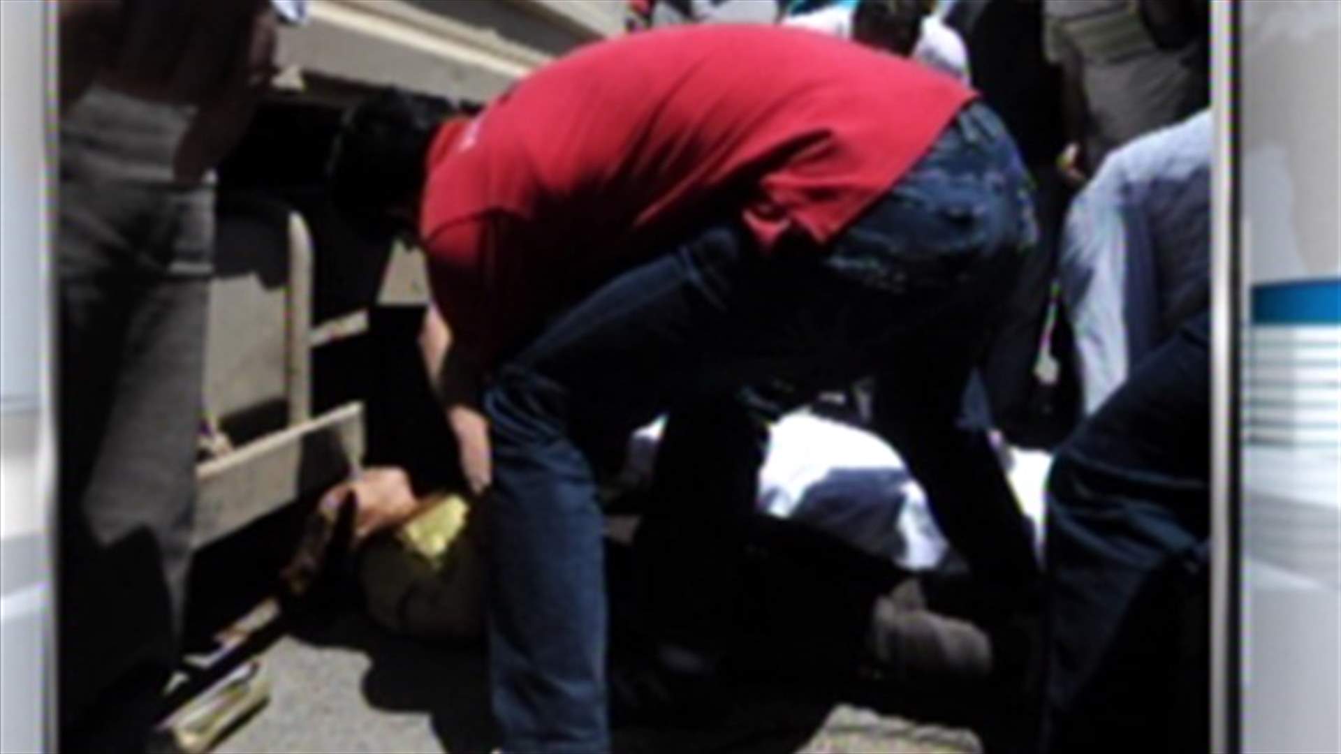 Woman run over by truck miraculously survives