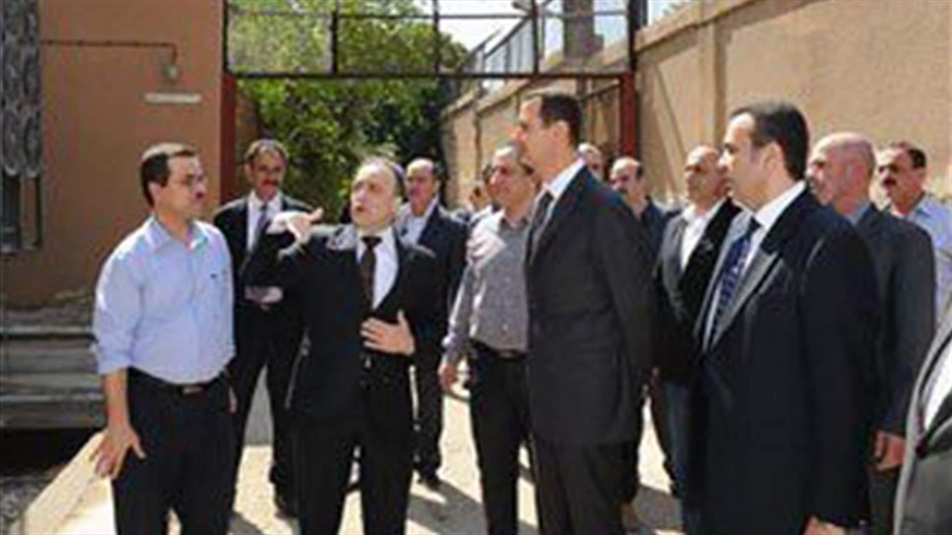 REPORT: Syria's Assad in rare visit as rockets hit capital