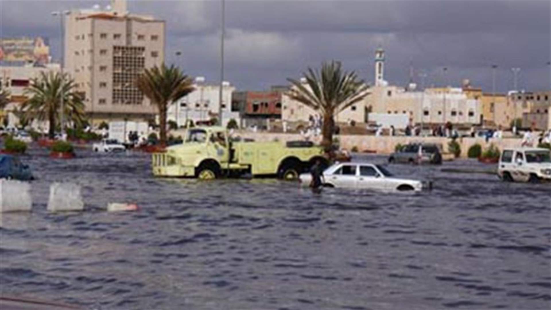 Flash floods sweep Saudi Arabia, kill 13 people