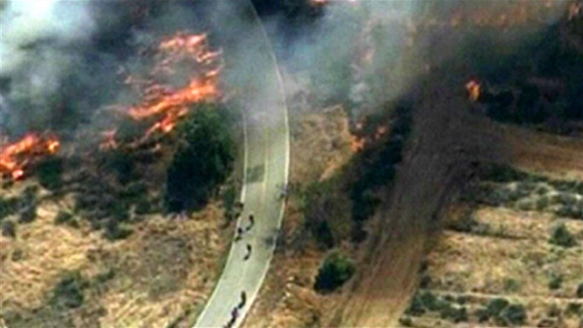 Wind-fueled wildfires erupt in California; blaze burns in Butte County