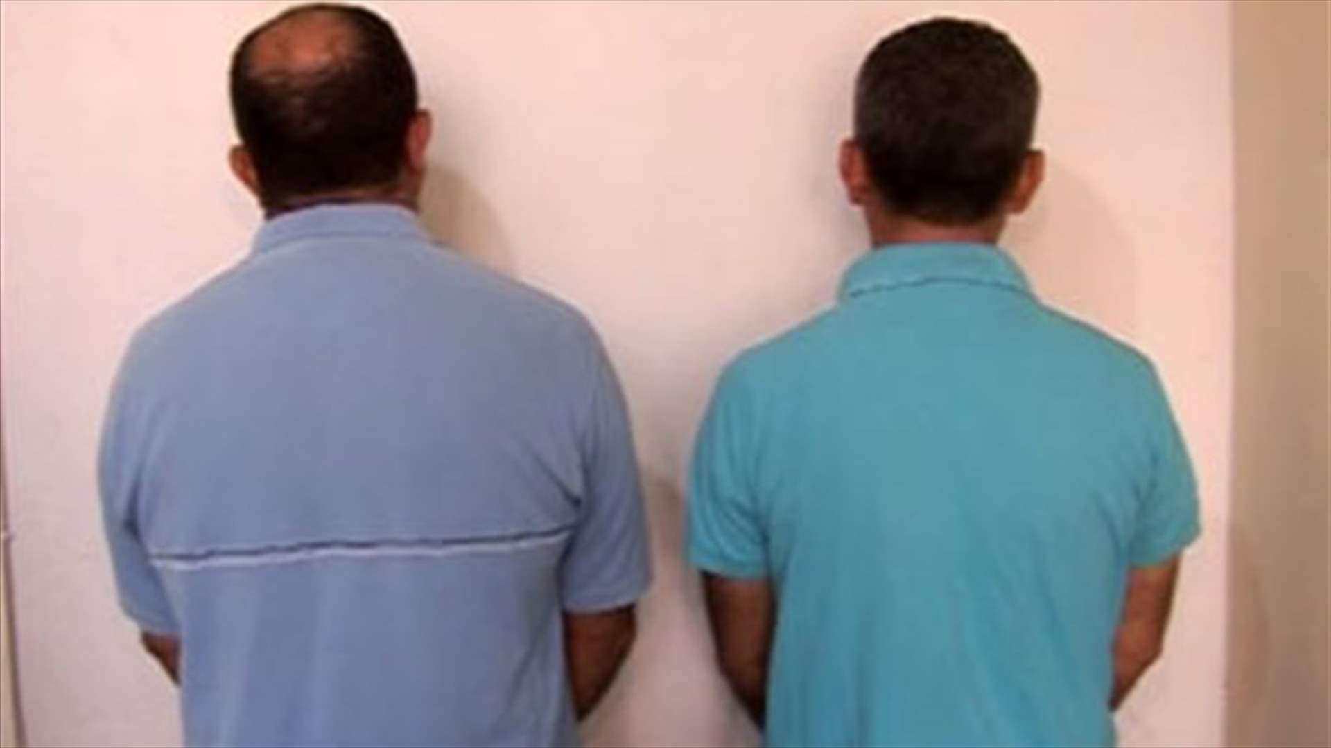 توقيف شخصين اعترفا بالقيام بأكثر من مئة عملية سرقة 