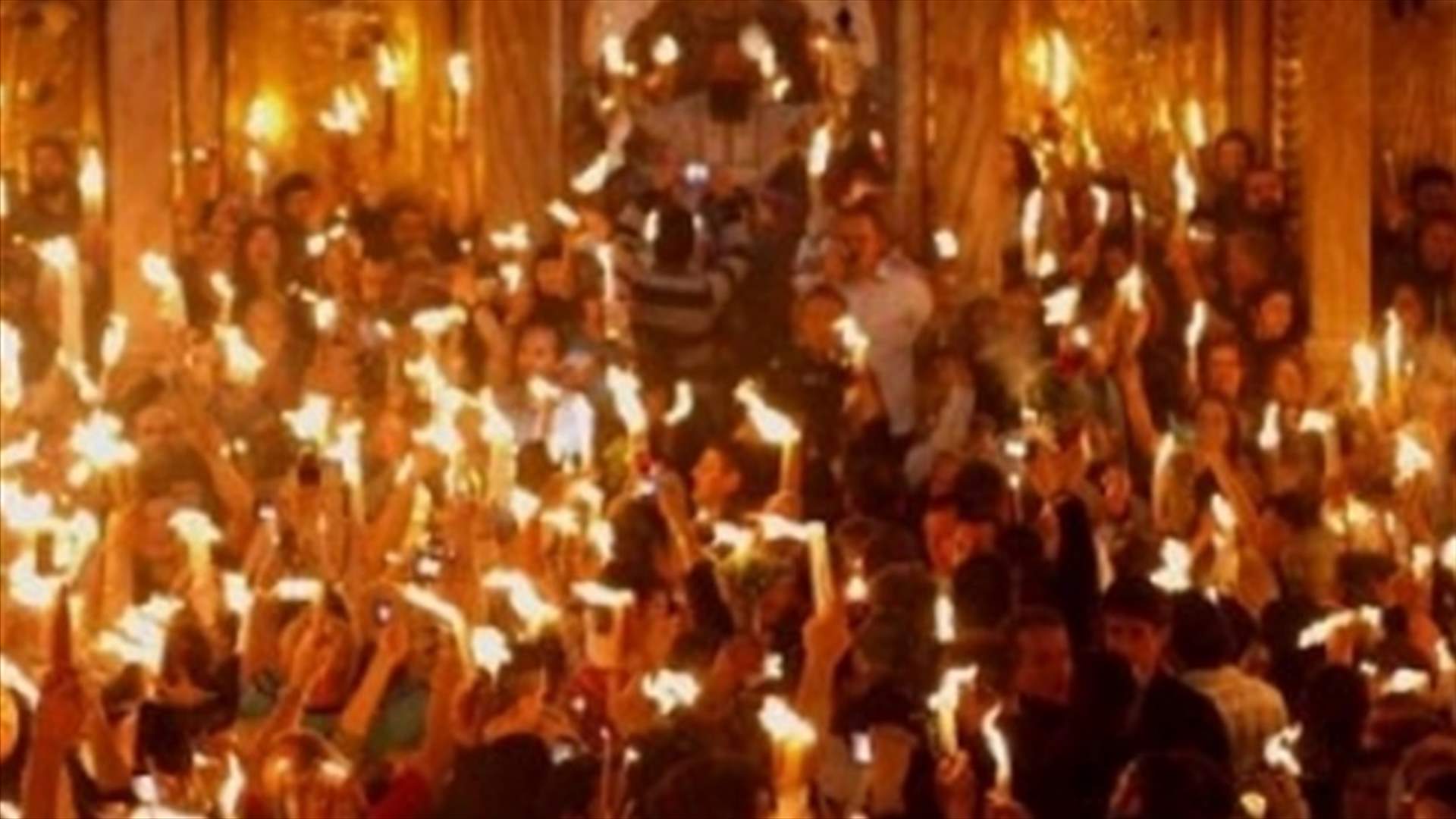 REPORT: “Holy Fire”, a miracle in the Christian world, arrives in Beirut 