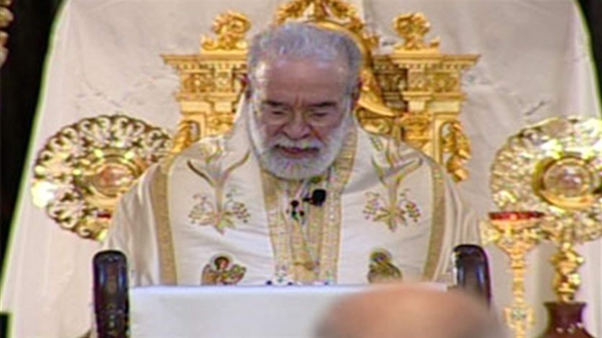 Bishop Aoude calls for supporting President Sleiman