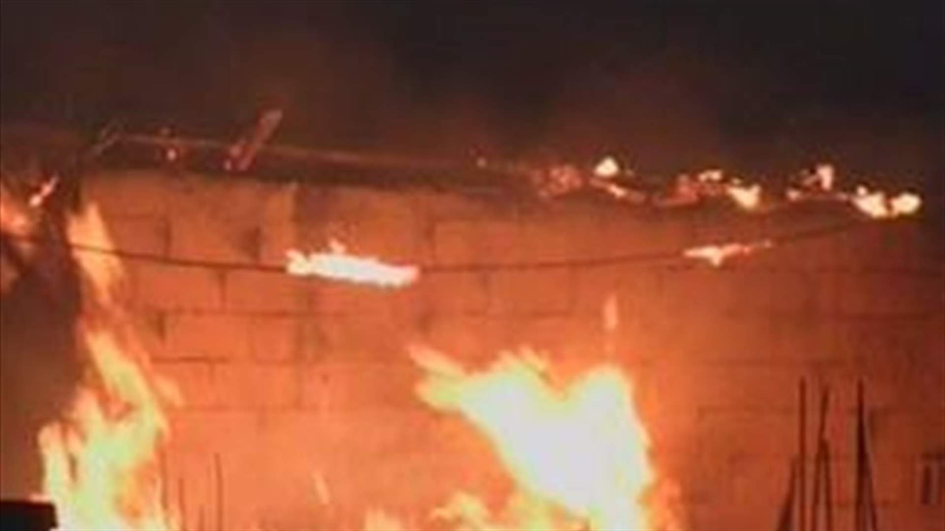 احتراق منزل في ابي سمرا 