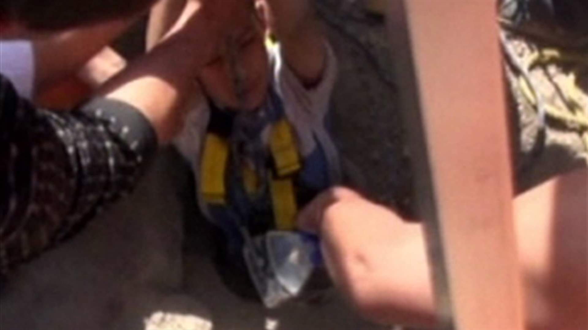 REPORT: Rescuers help pull out a 3 year-old child who fell into a 15-meter well