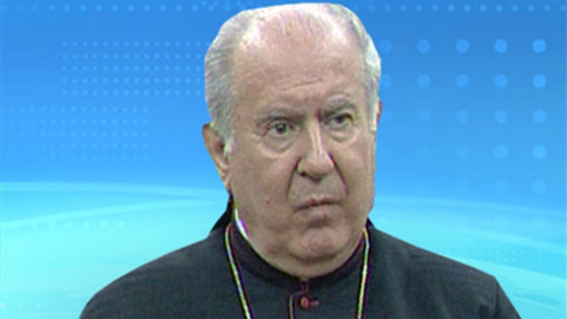 Beirut Bishop Matar meets with Caretaker Minister Charbel