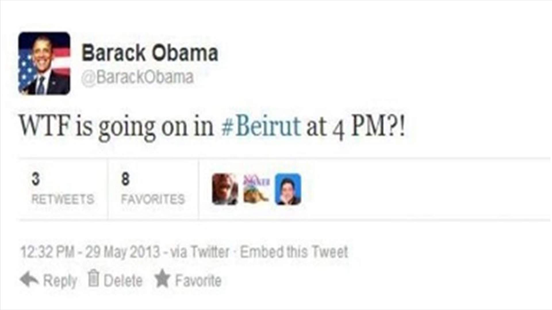 REPORT: What happened at 4pm today in Beirut?