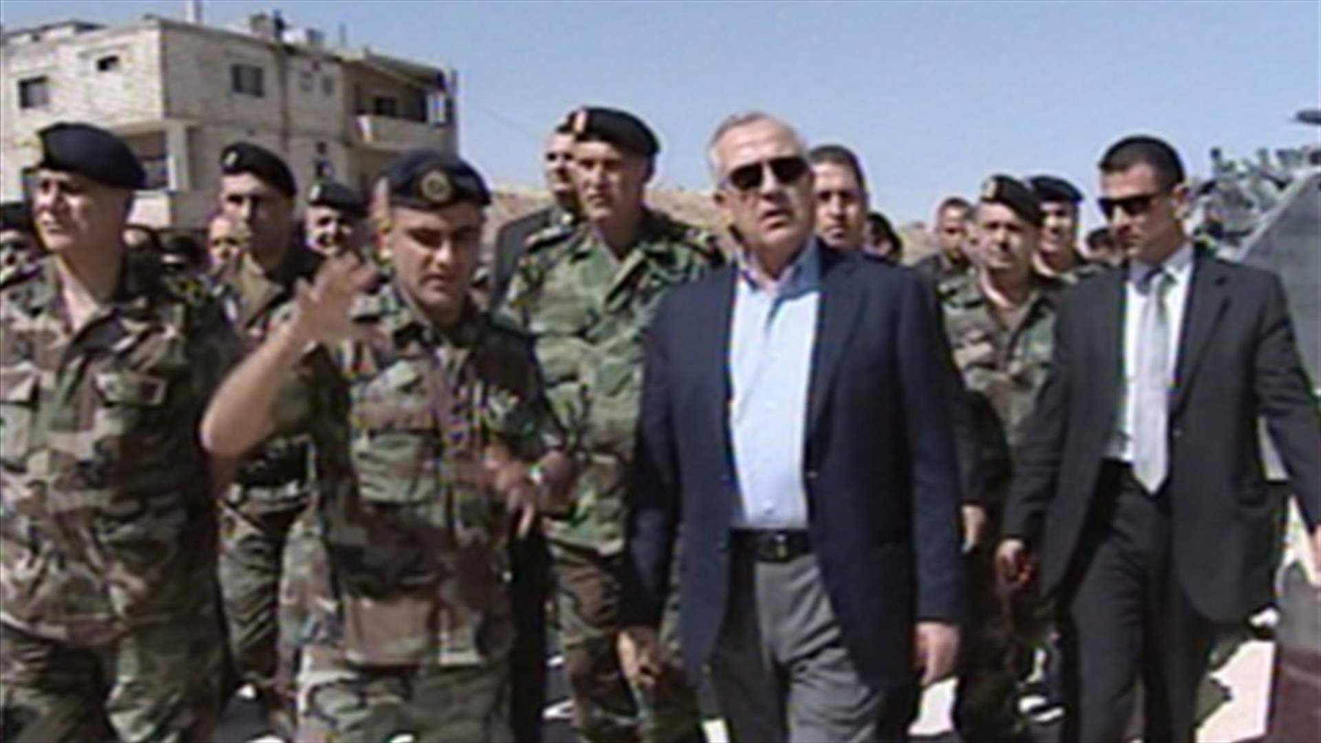 Sleiman in Arsal after deadly attack on army 